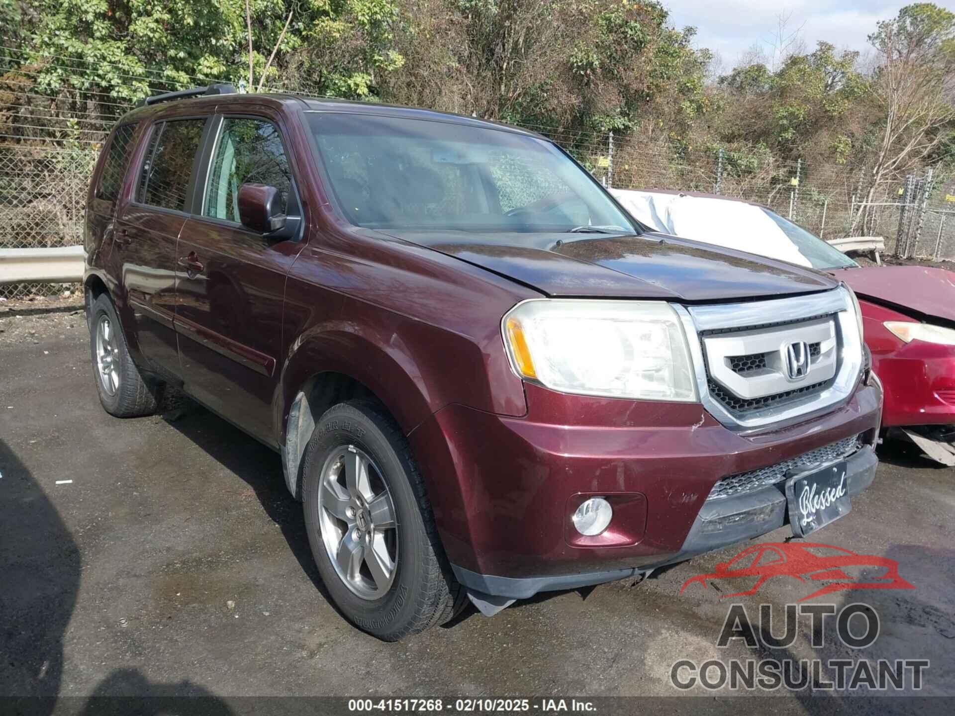 HONDA PILOT 2011 - 5FNYF4H68BB089550