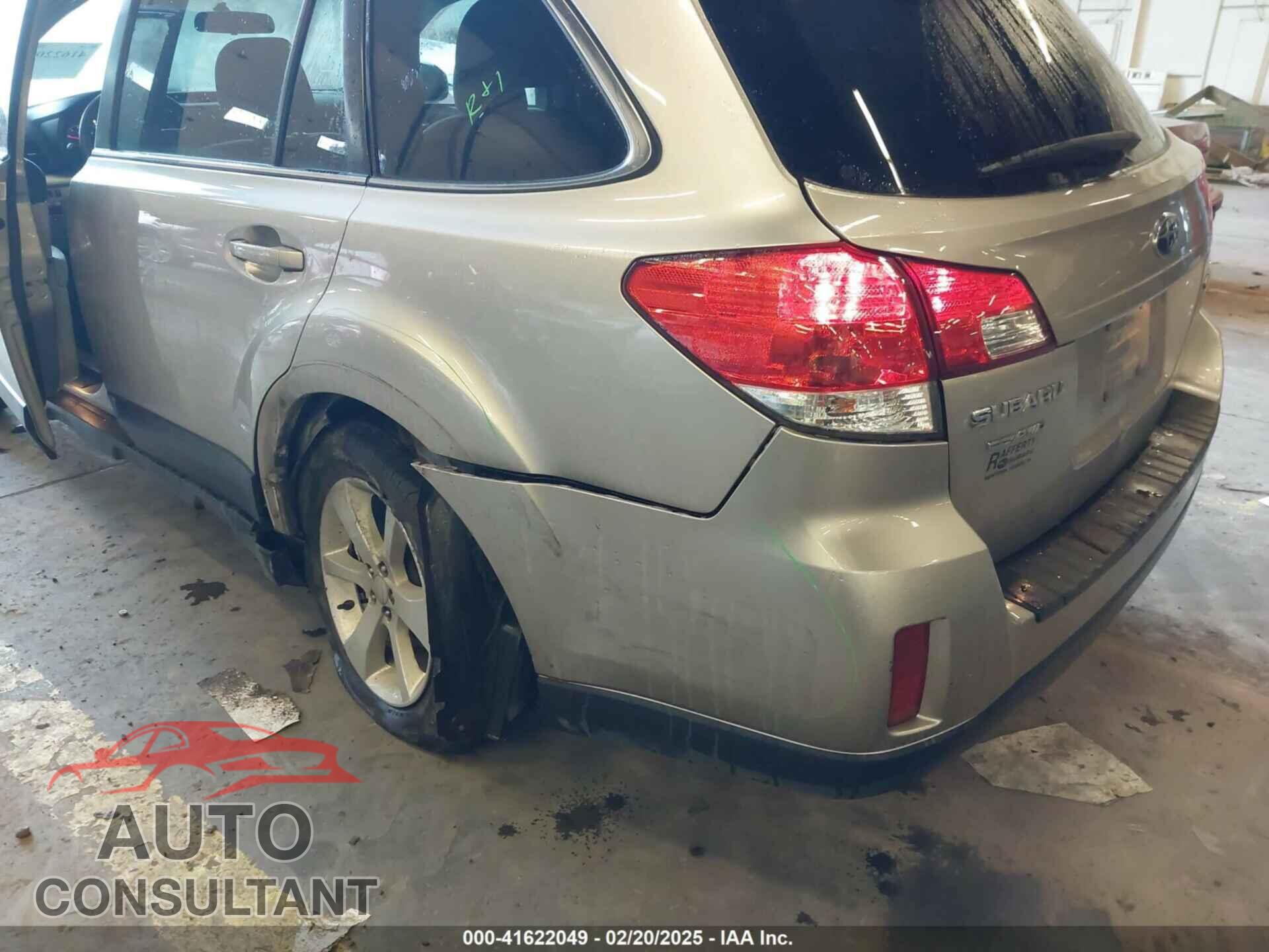 SUBARU OUTBACK 2014 - 4S4BRBCC6E3323986