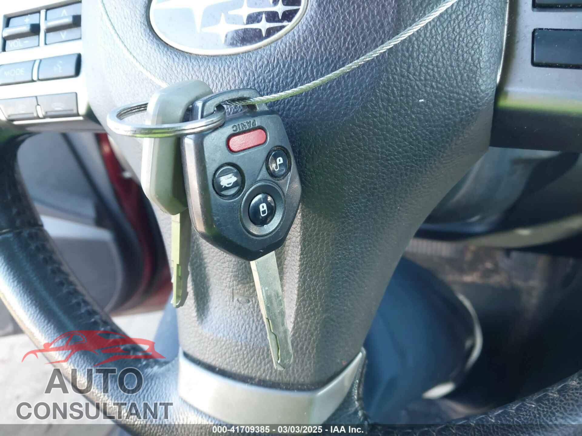 SUBARU OUTBACK 2012 - 4S4BRBLC6C3251734