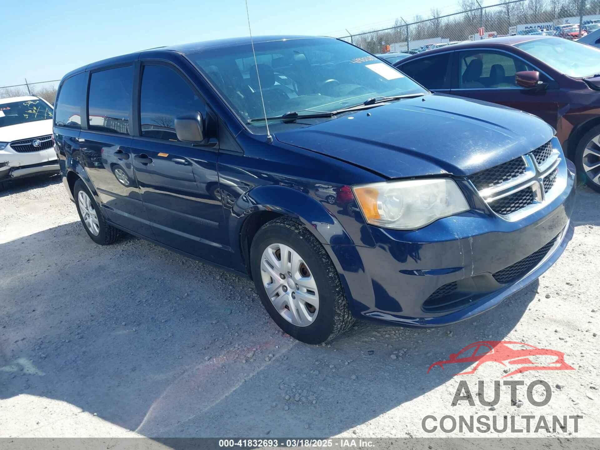 DODGE GRAND CARAVAN 2014 - 2C4RDGBG3ER418919