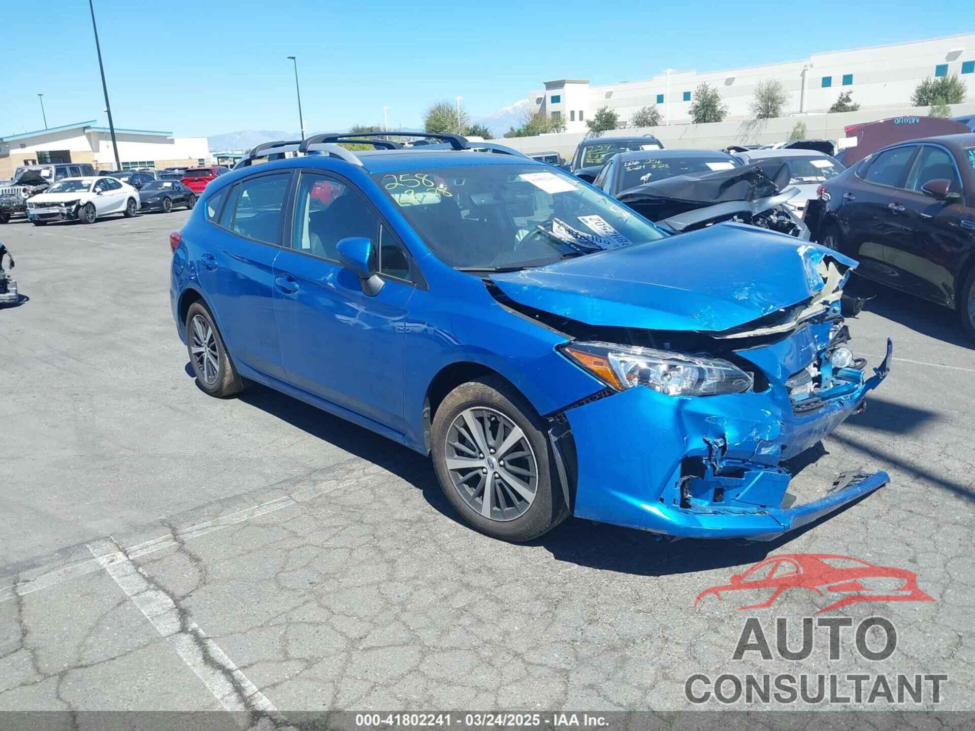 SUBARU IMPREZA 2022 - 4S3GTAD60N3721158
