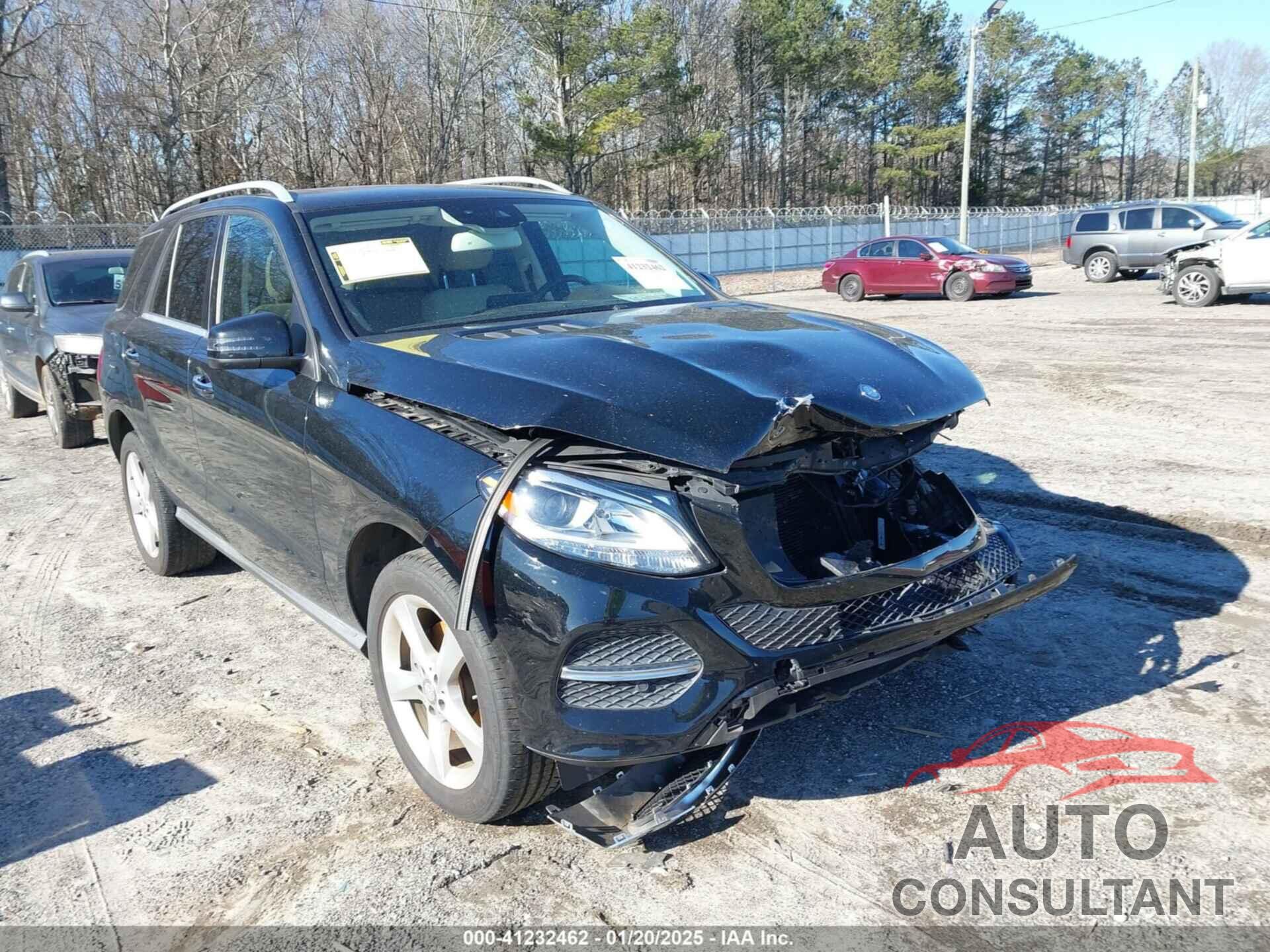 MERCEDES-BENZ GLE 350 2016 - 4JGDA5JB4GA695305
