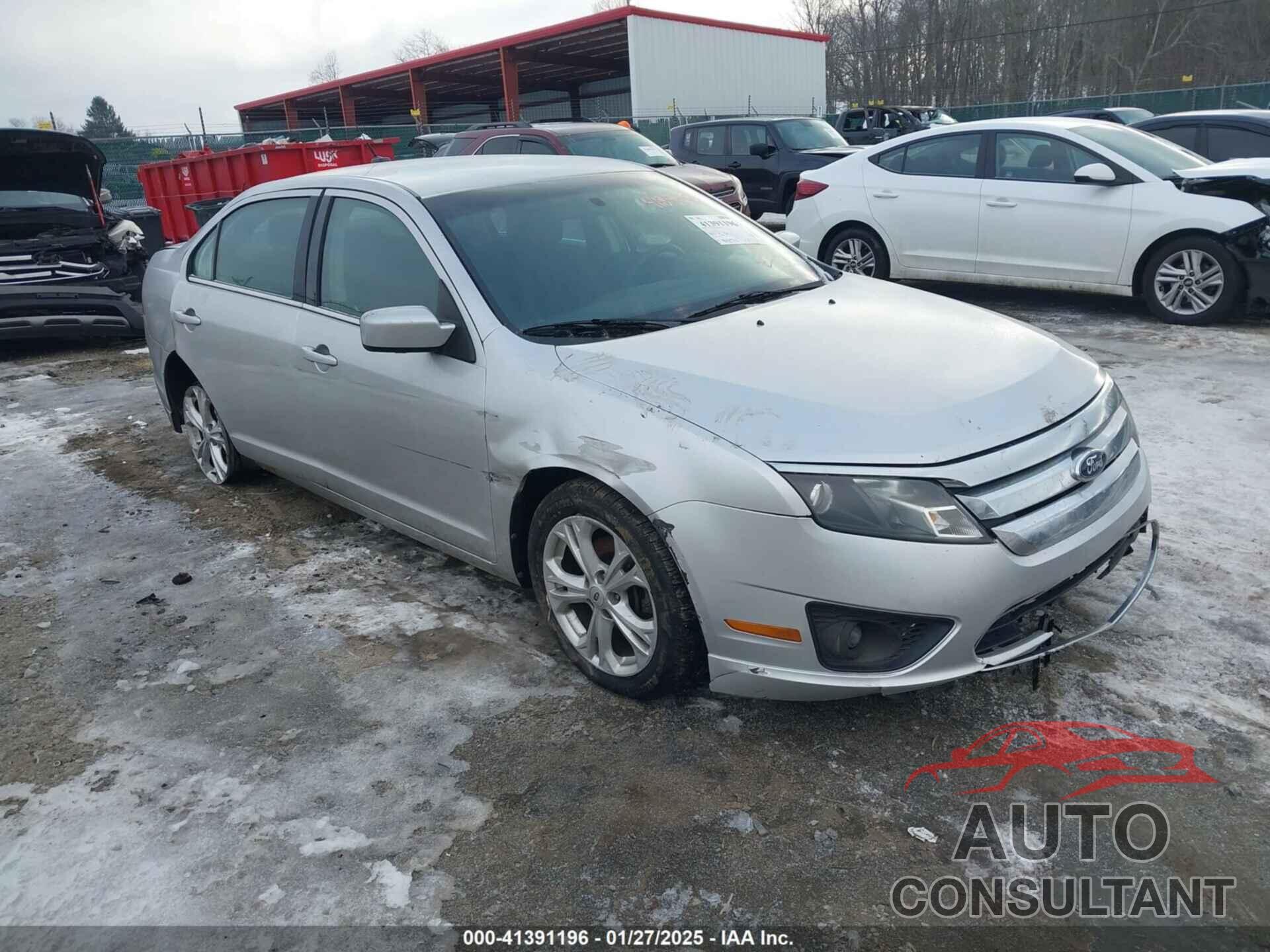 FORD FUSION 2012 - 3FAHP0HAXCR290933