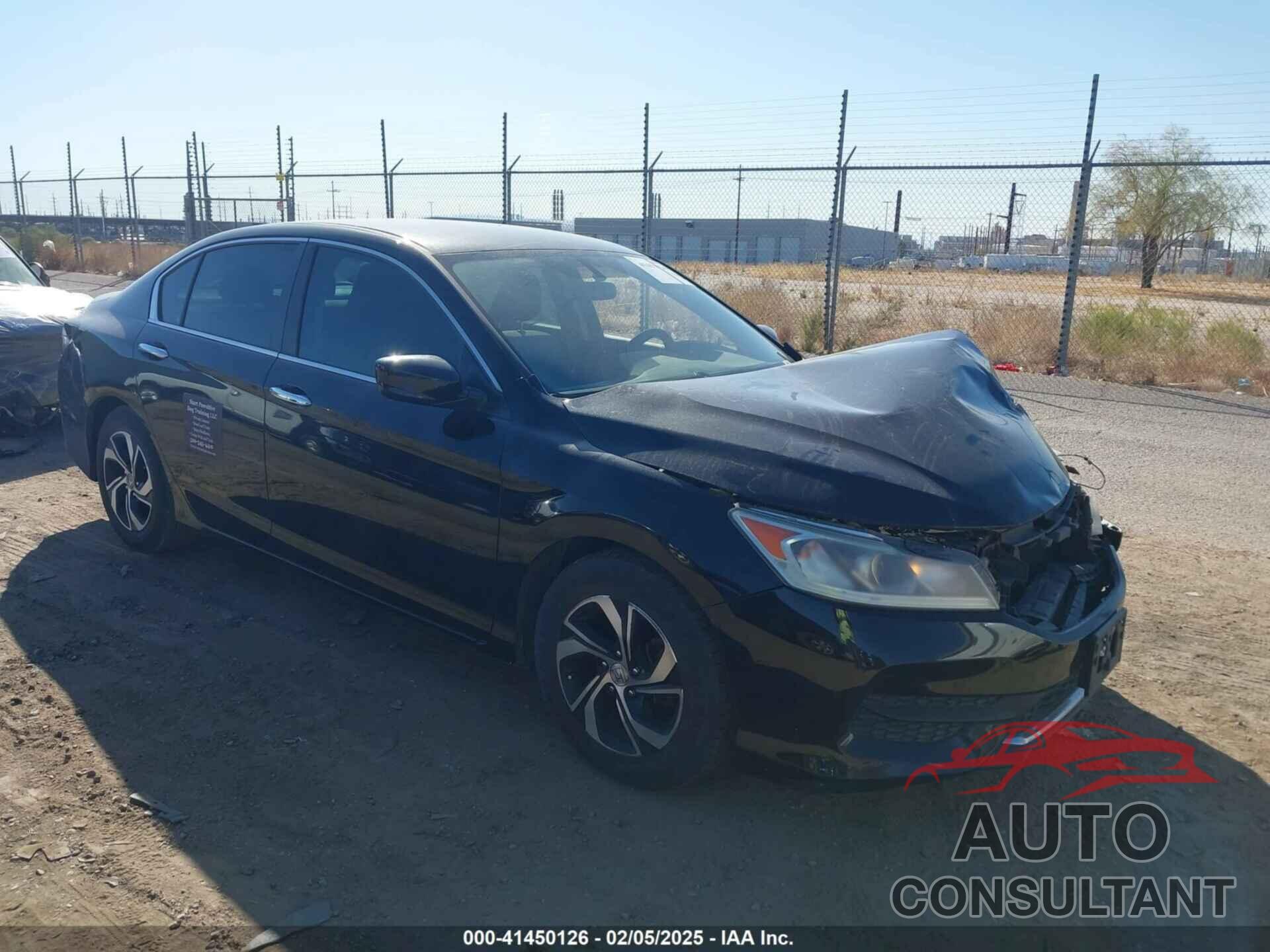 HONDA ACCORD 2016 - 1HGCR2F30GA151300