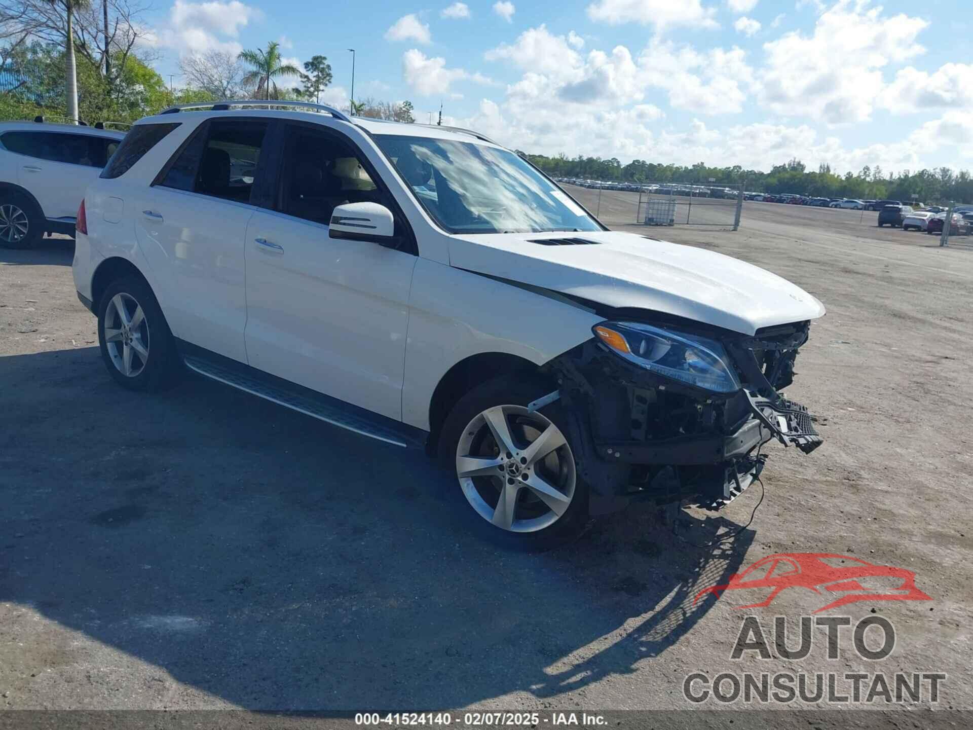 MERCEDES-BENZ GLE 350 2018 - 4JGDA5JBXJB144670