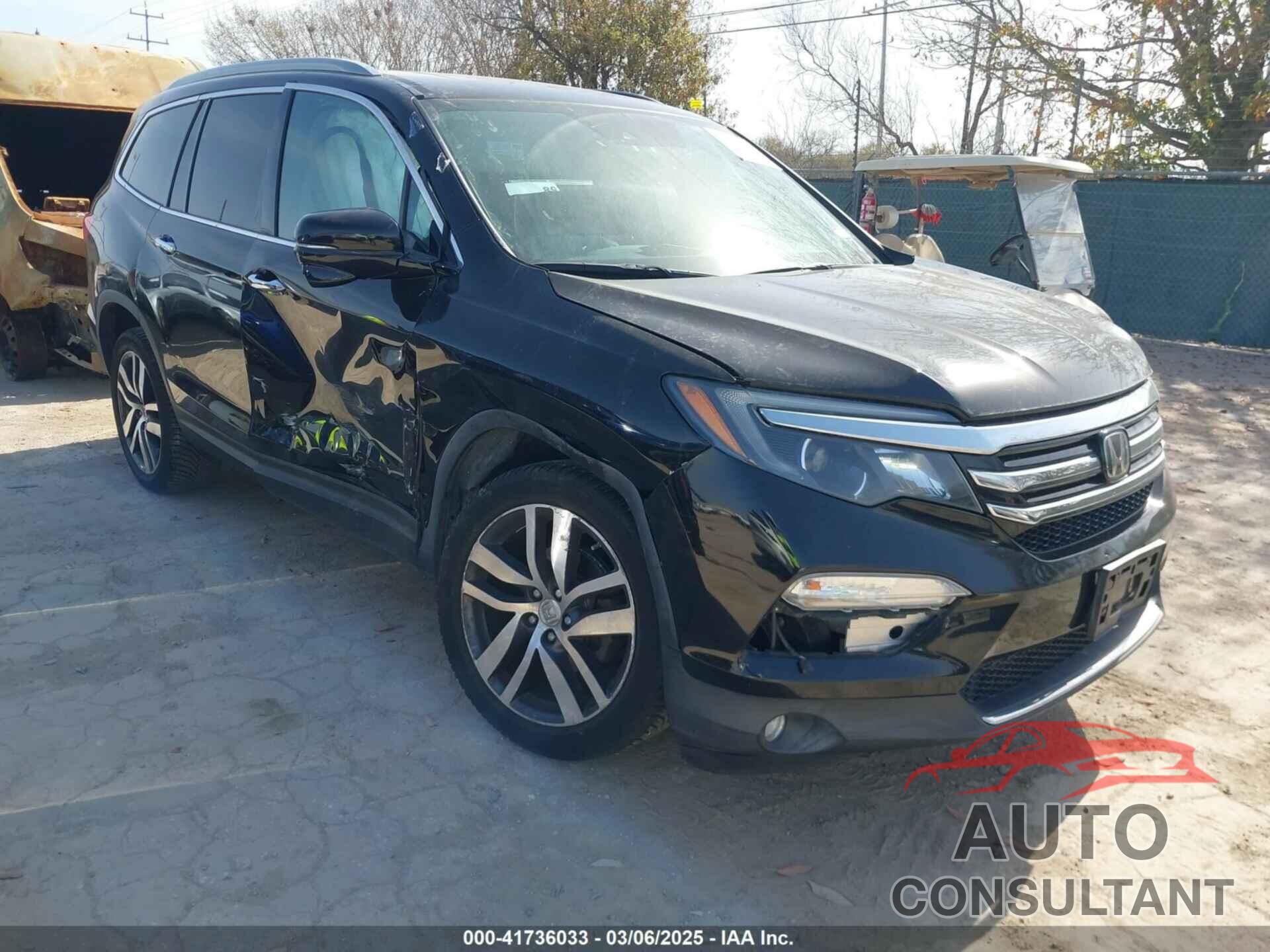 HONDA PILOT 2016 - 5FNYF6H90GB107620