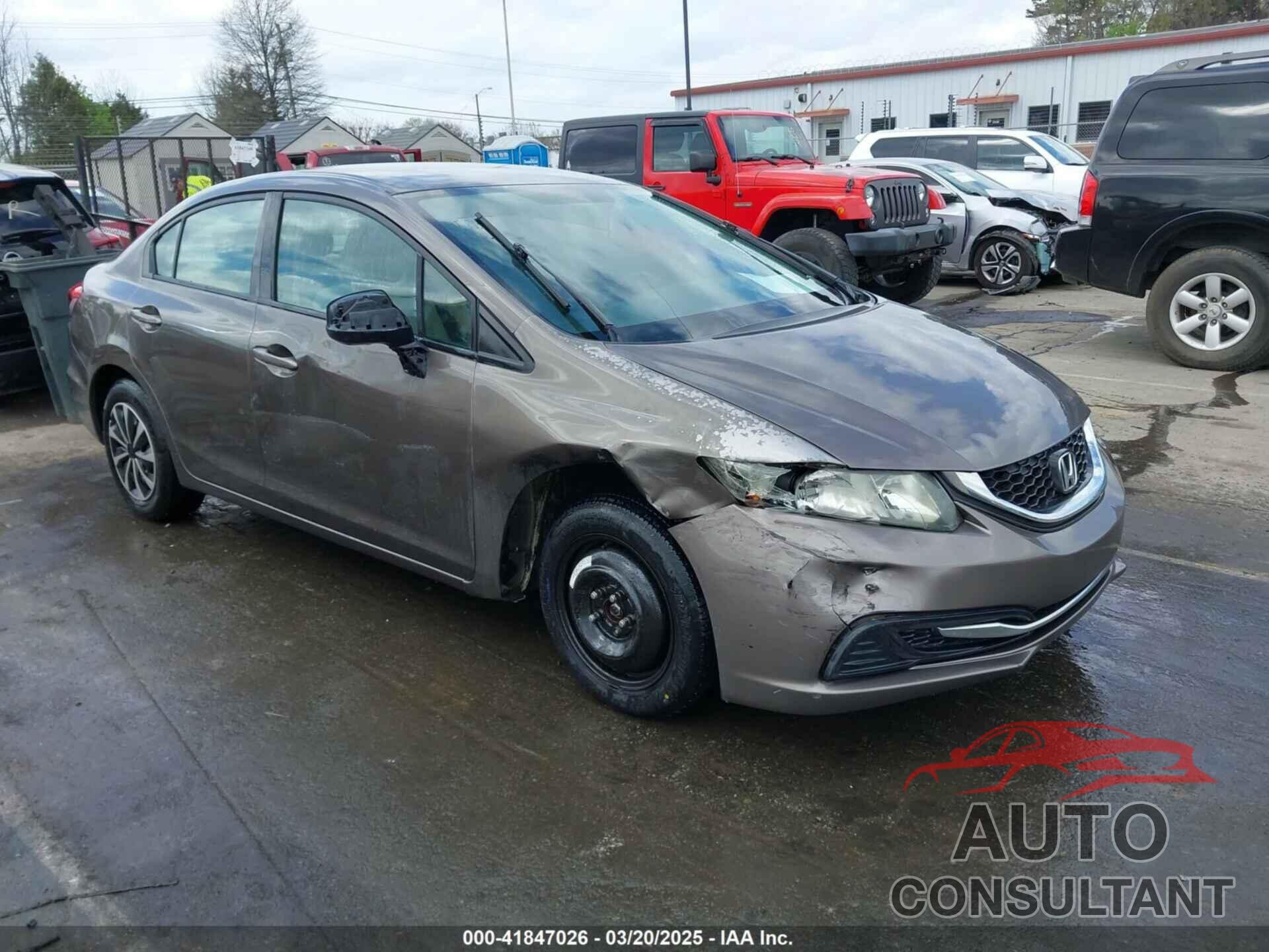 HONDA CIVIC 2013 - 2HGFB2F56DH542788