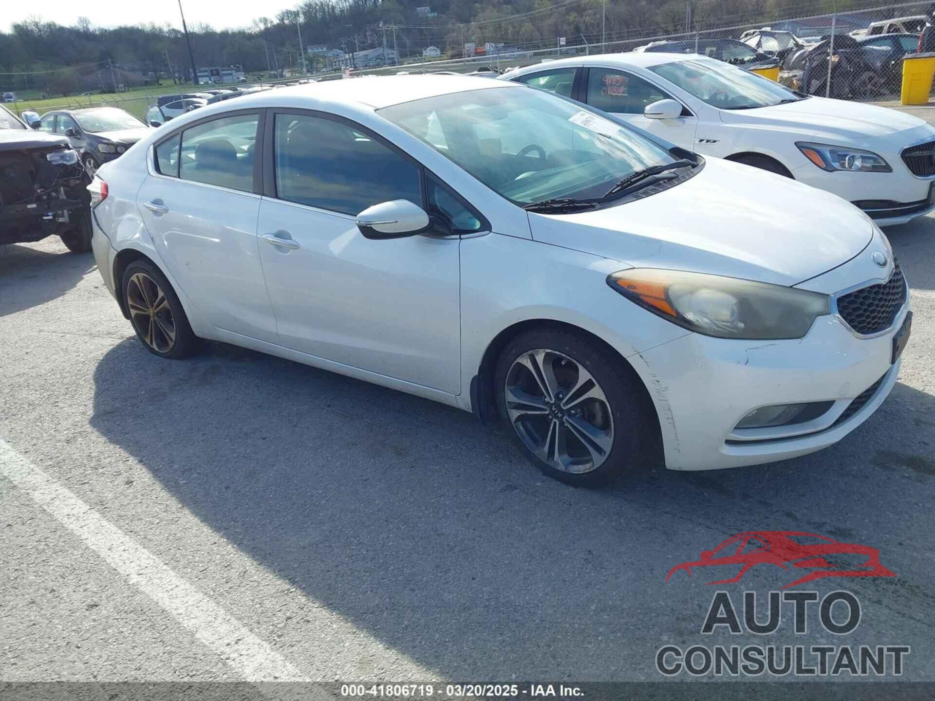 KIA FORTE 2014 - KNAFX4A80E5076715