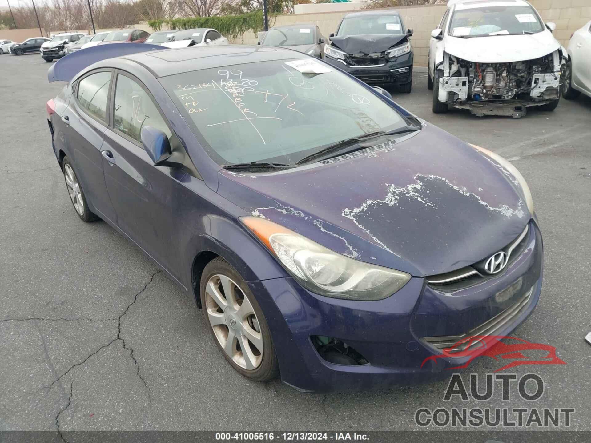 HYUNDAI ELANTRA 2013 - 5NPDH4AE9DH368150