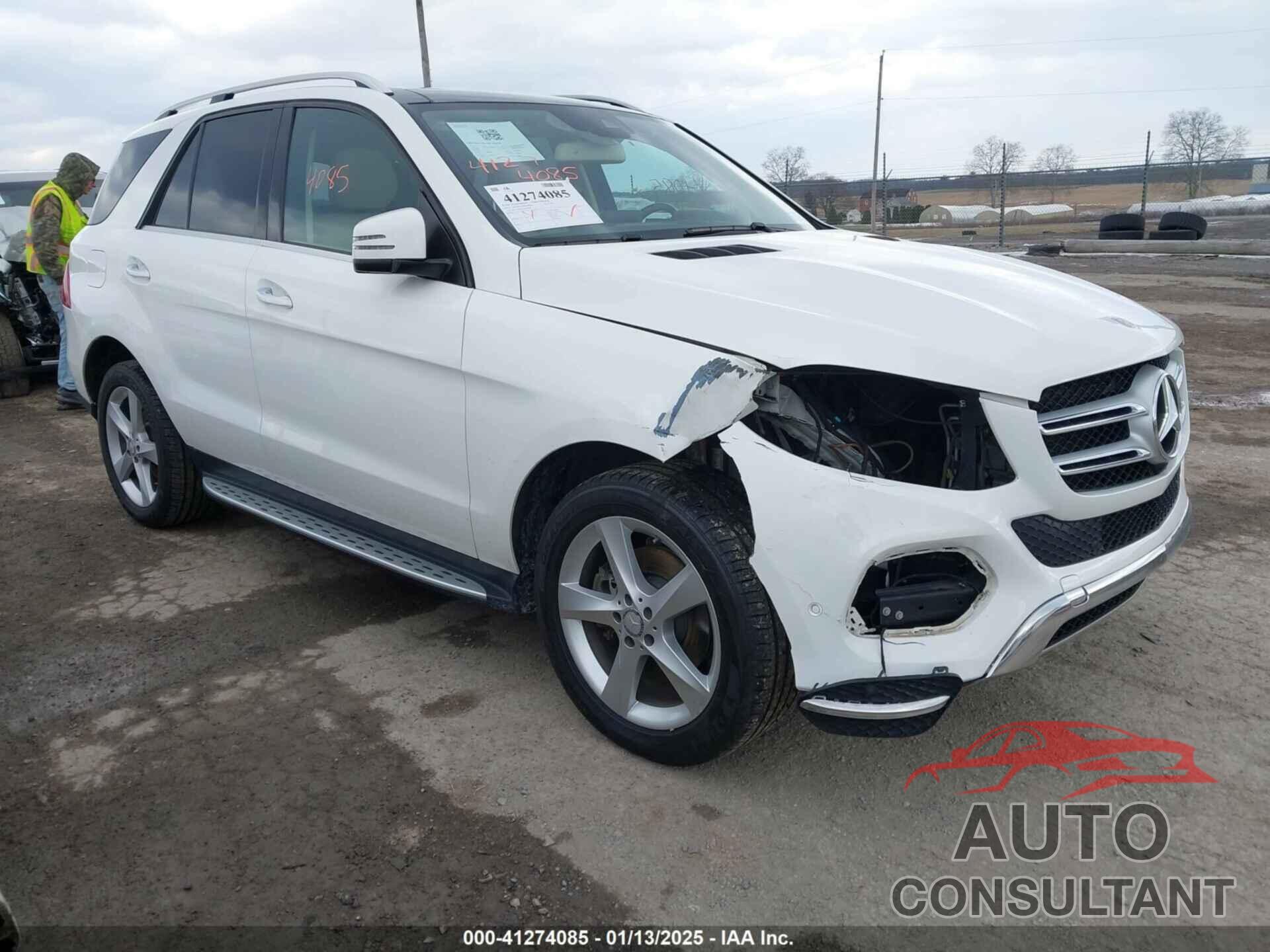 MERCEDES-BENZ GLE 350 2016 - 4JGDA5HB7GA797008