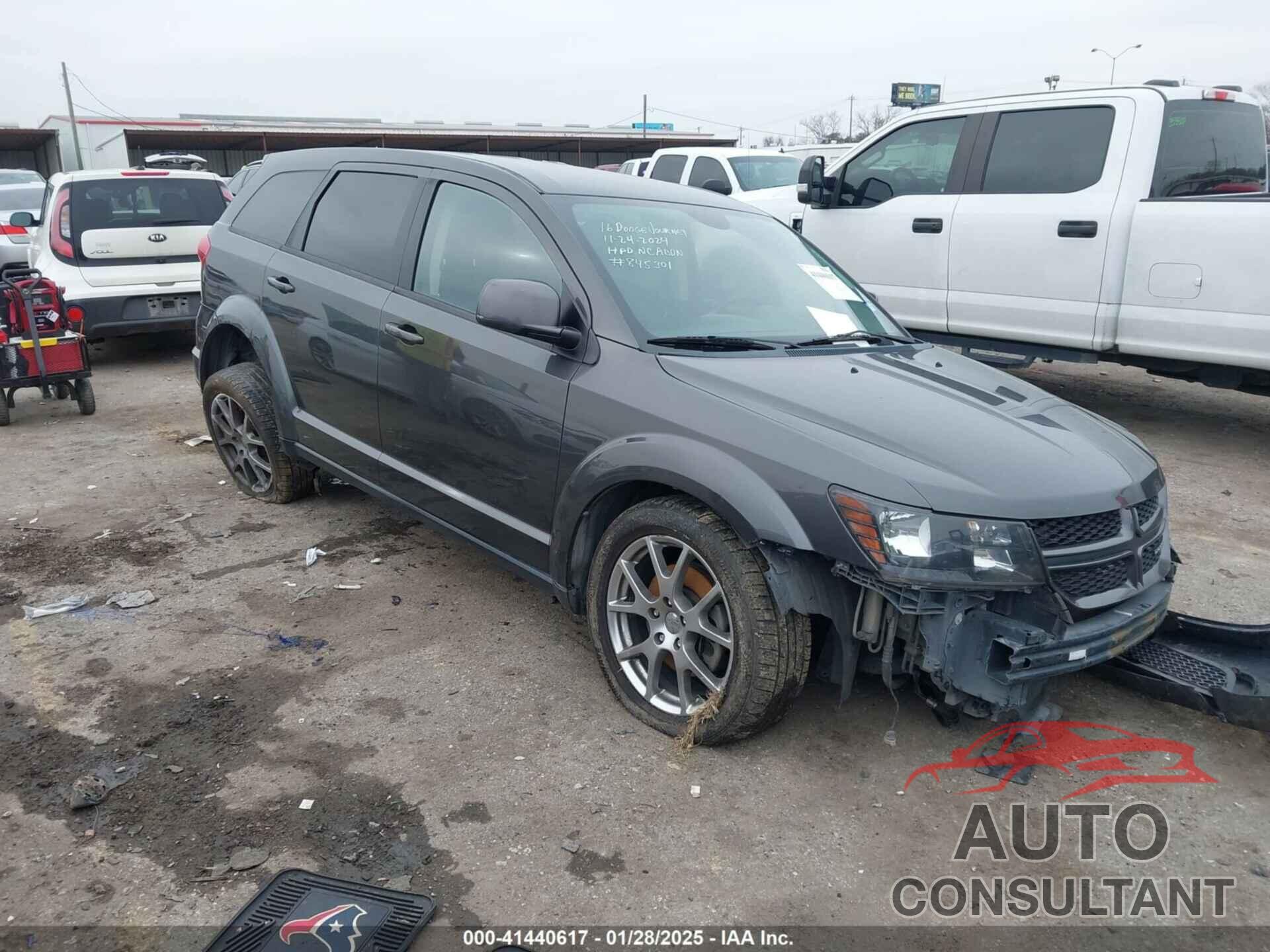 DODGE JOURNEY 2016 - 3C4PDCEG3GT120107