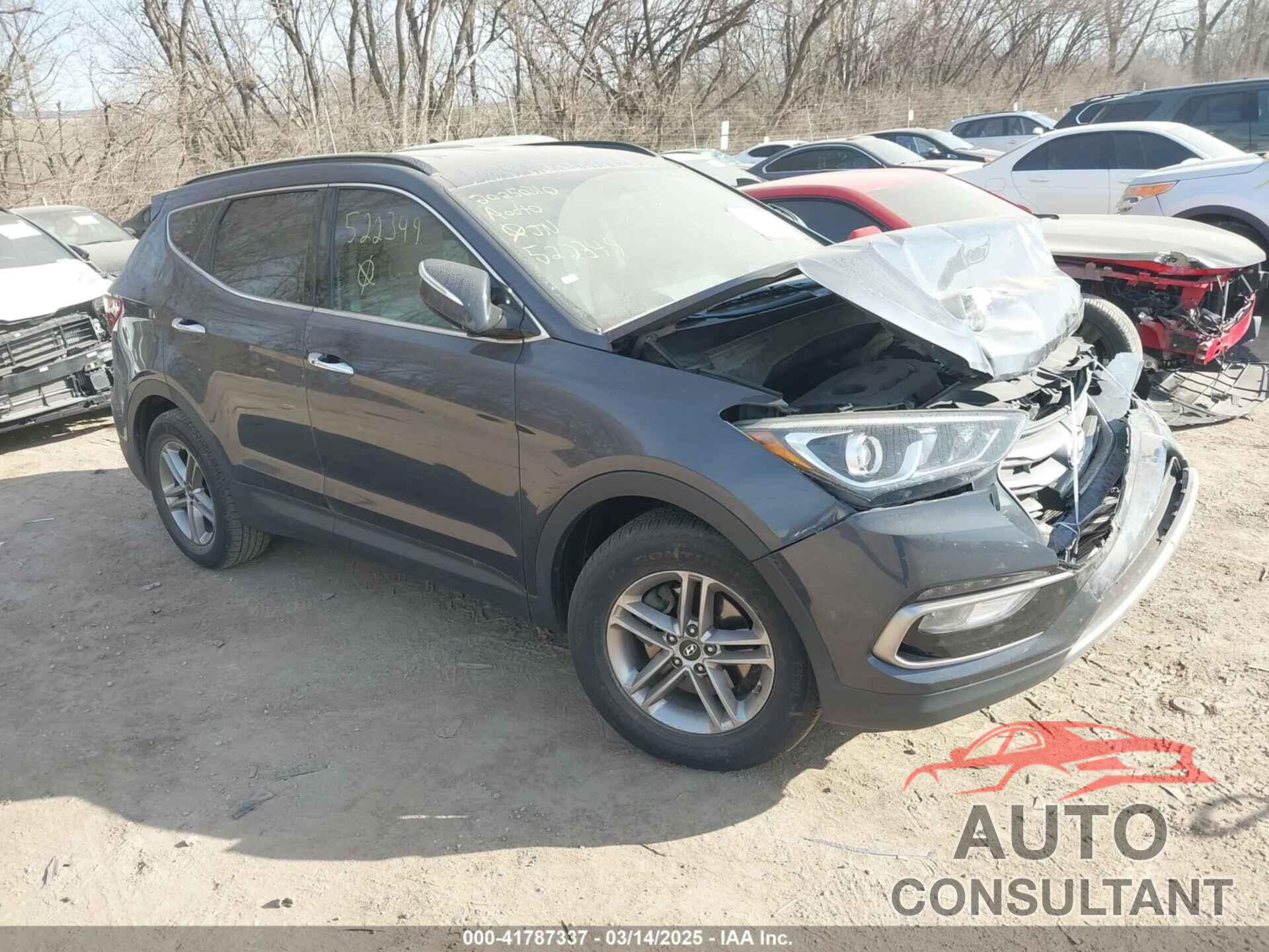 HYUNDAI SANTA FE SPORT 2018 - 5XYZU3LB1JG522349