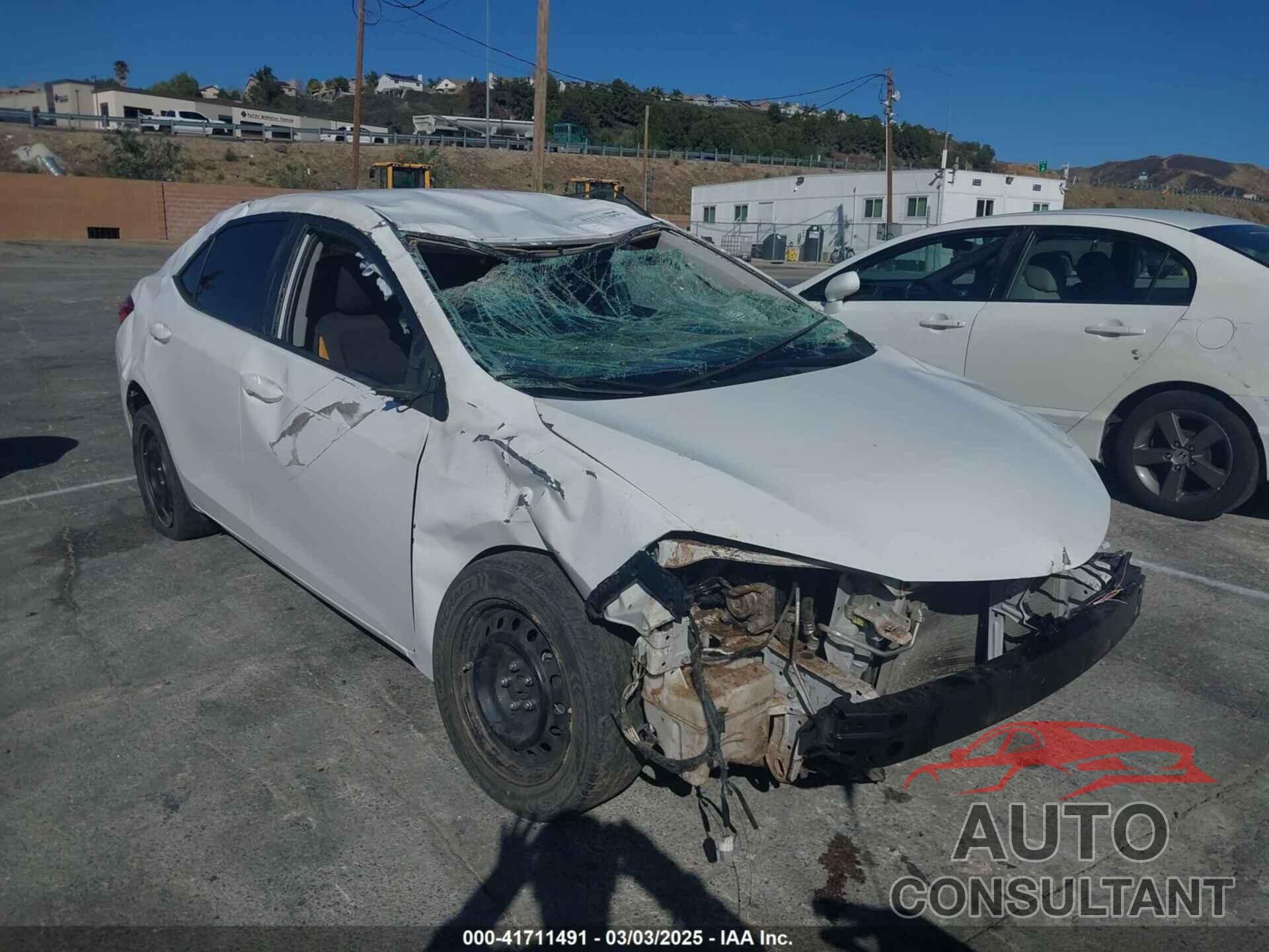 TOYOTA COROLLA 2017 - 2T1BURHE2HC873879
