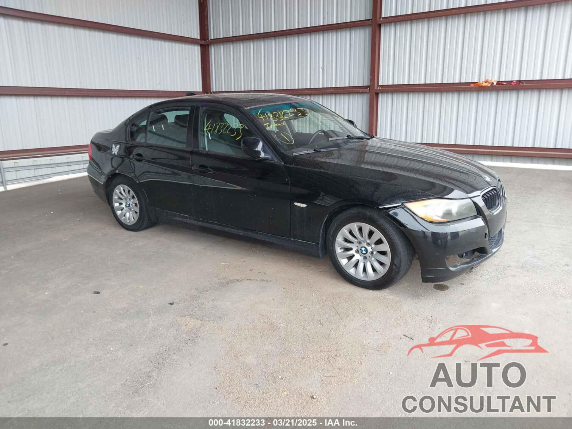 BMW 328I 2009 - WBAPH77539NM46299
