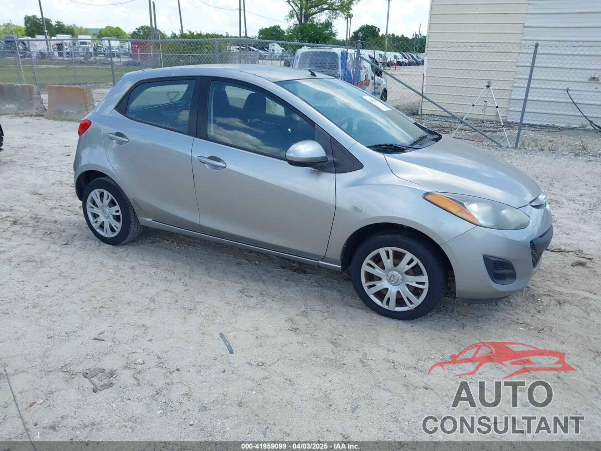 MAZDA MAZDA2 2011 - JM1DE1HY0B0104123