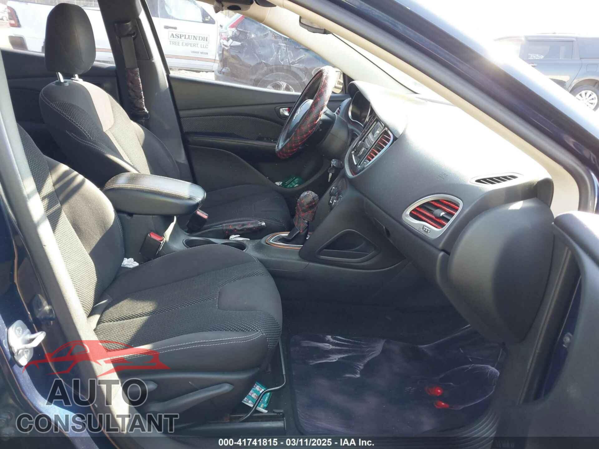 DODGE DART 2015 - 1C3CDFBB2FD193163