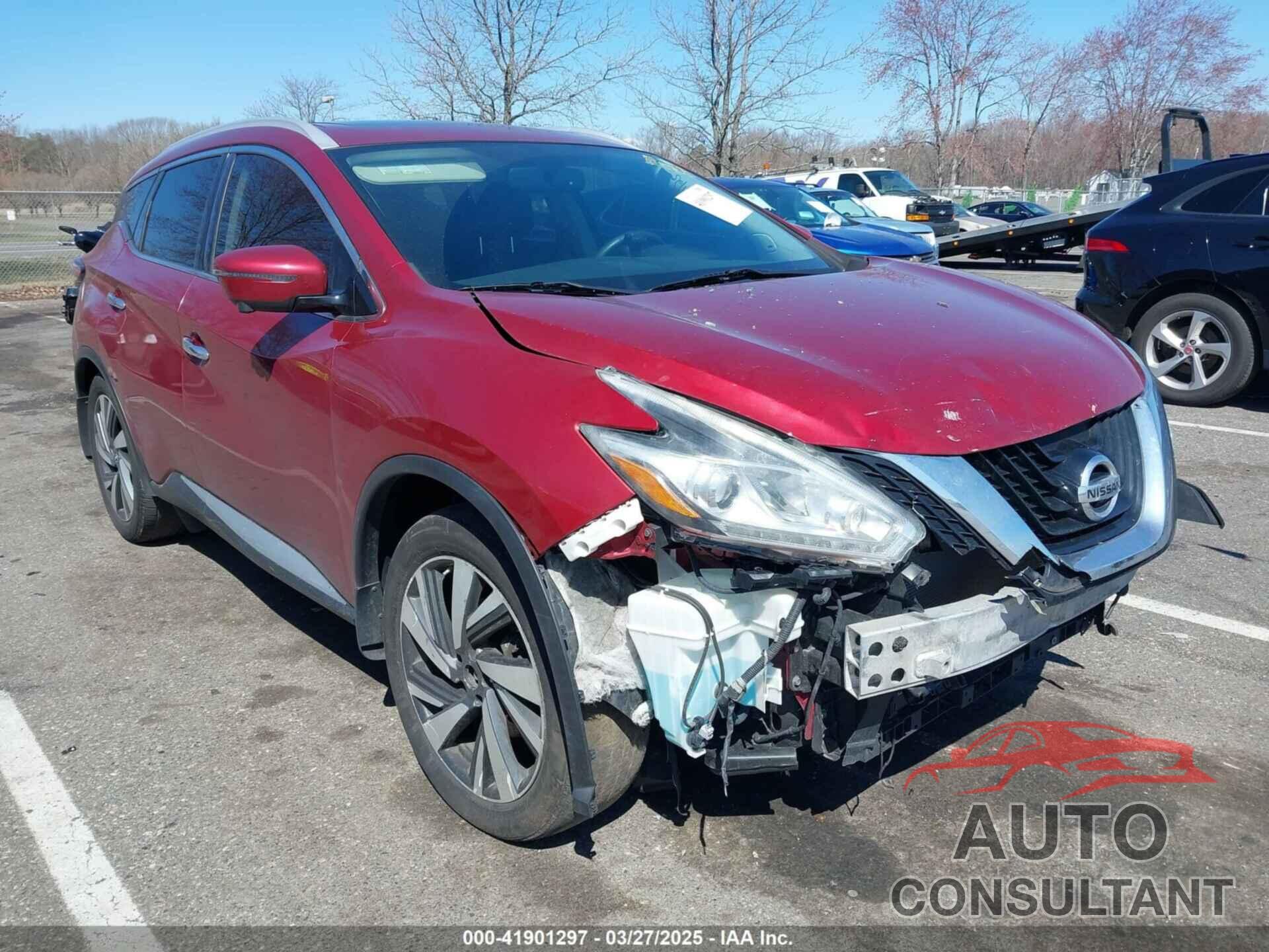 NISSAN MURANO 2018 - 5N1AZ2MG3JN104401