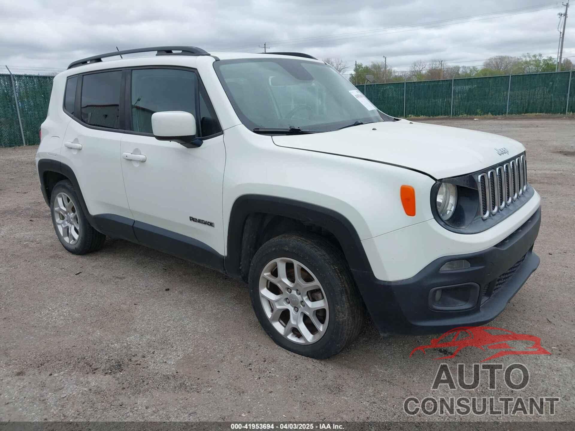 JEEP RENEGADE 2016 - ZACCJBBT7GPE14362