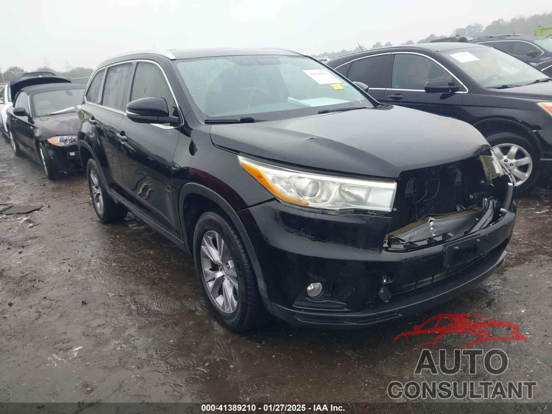 TOYOTA HIGHLANDER 2015 - 5TDKKRFHXFS111147