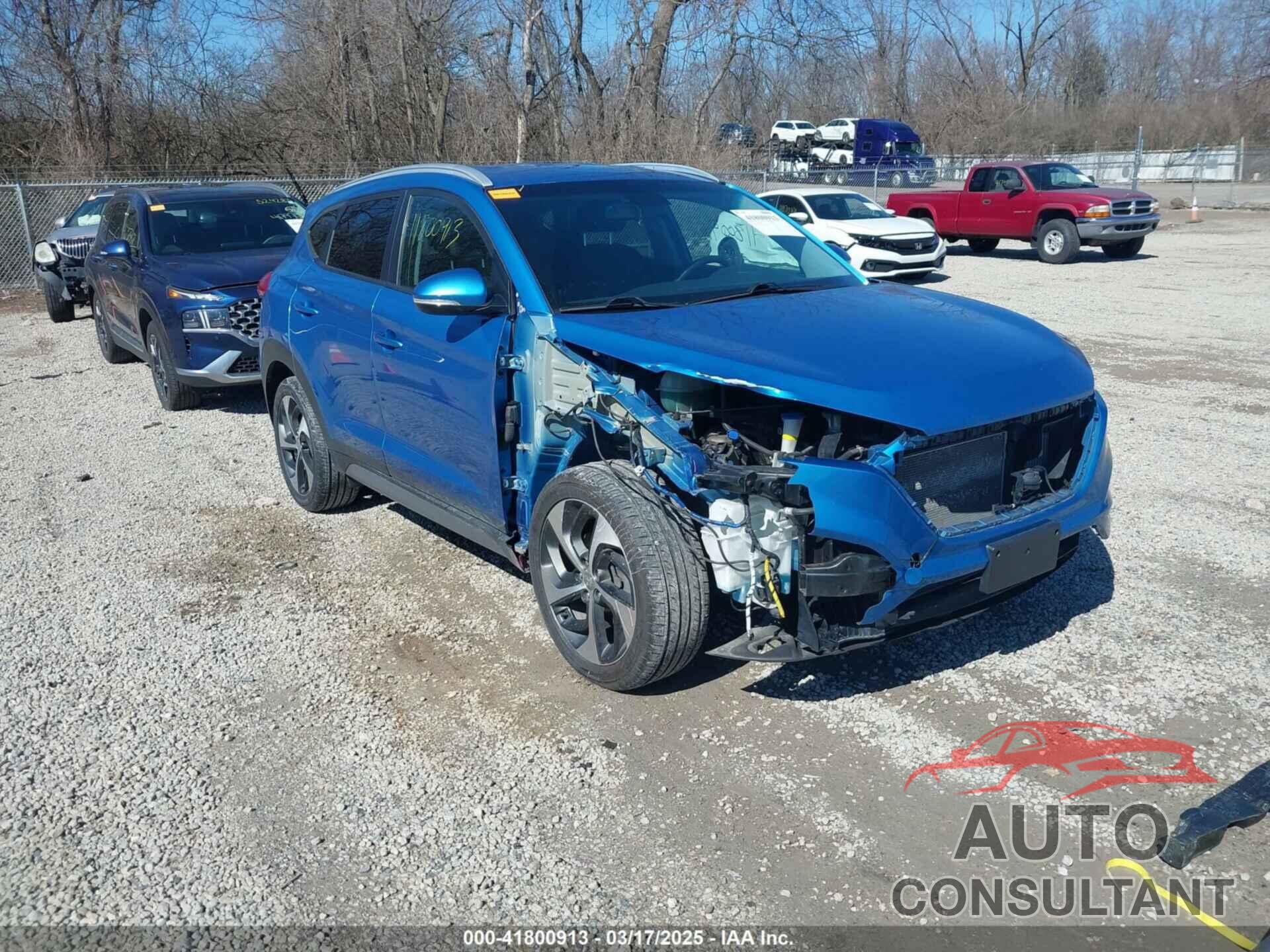 HYUNDAI TUCSON 2017 - KM8J3CA20HU336809