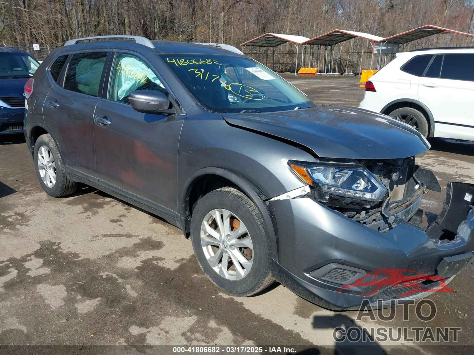 NISSAN ROGUE 2015 - KNMAT2MV1FP536582