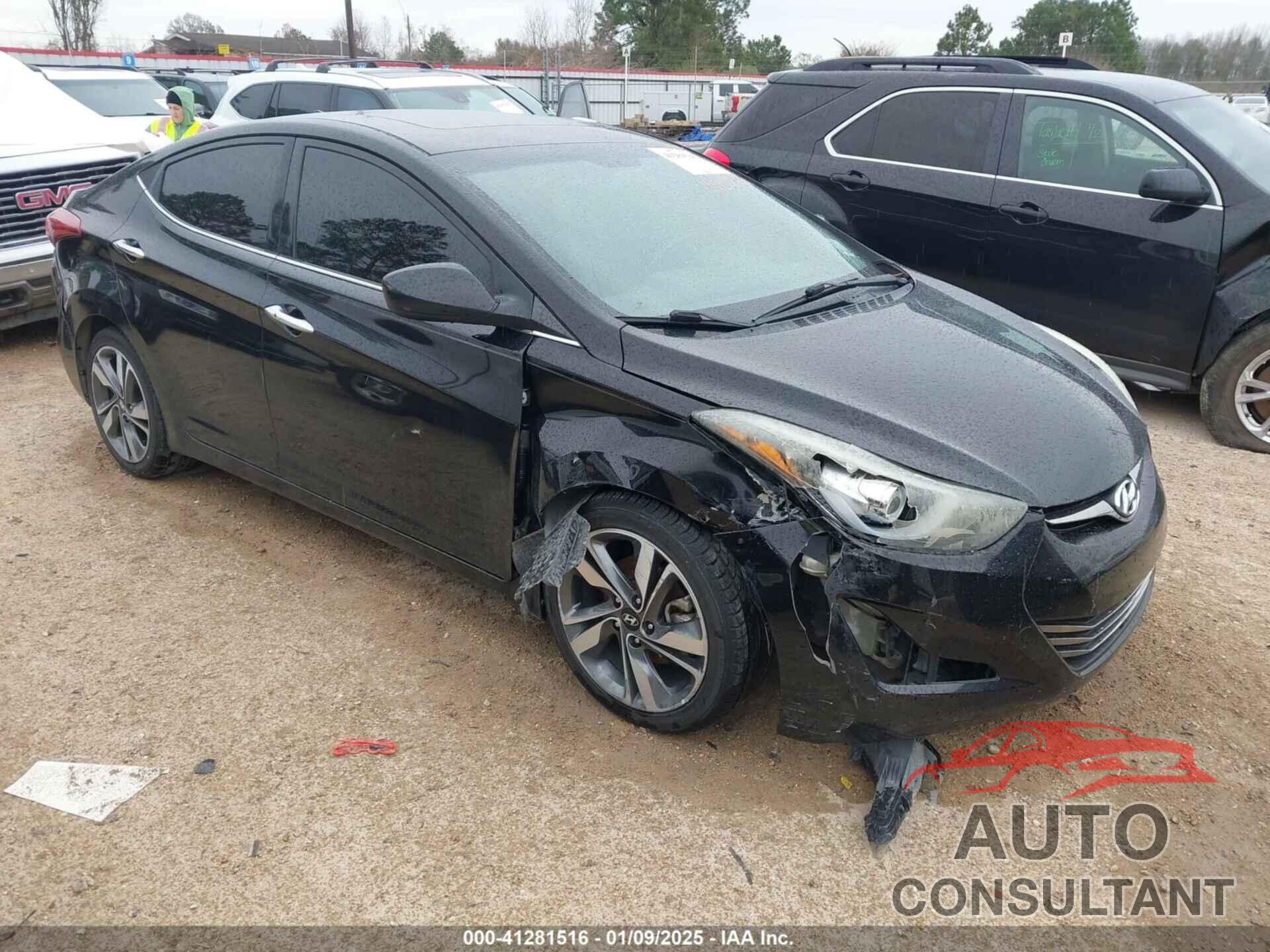 HYUNDAI ELANTRA 2016 - KMHDH4AE3GU606306