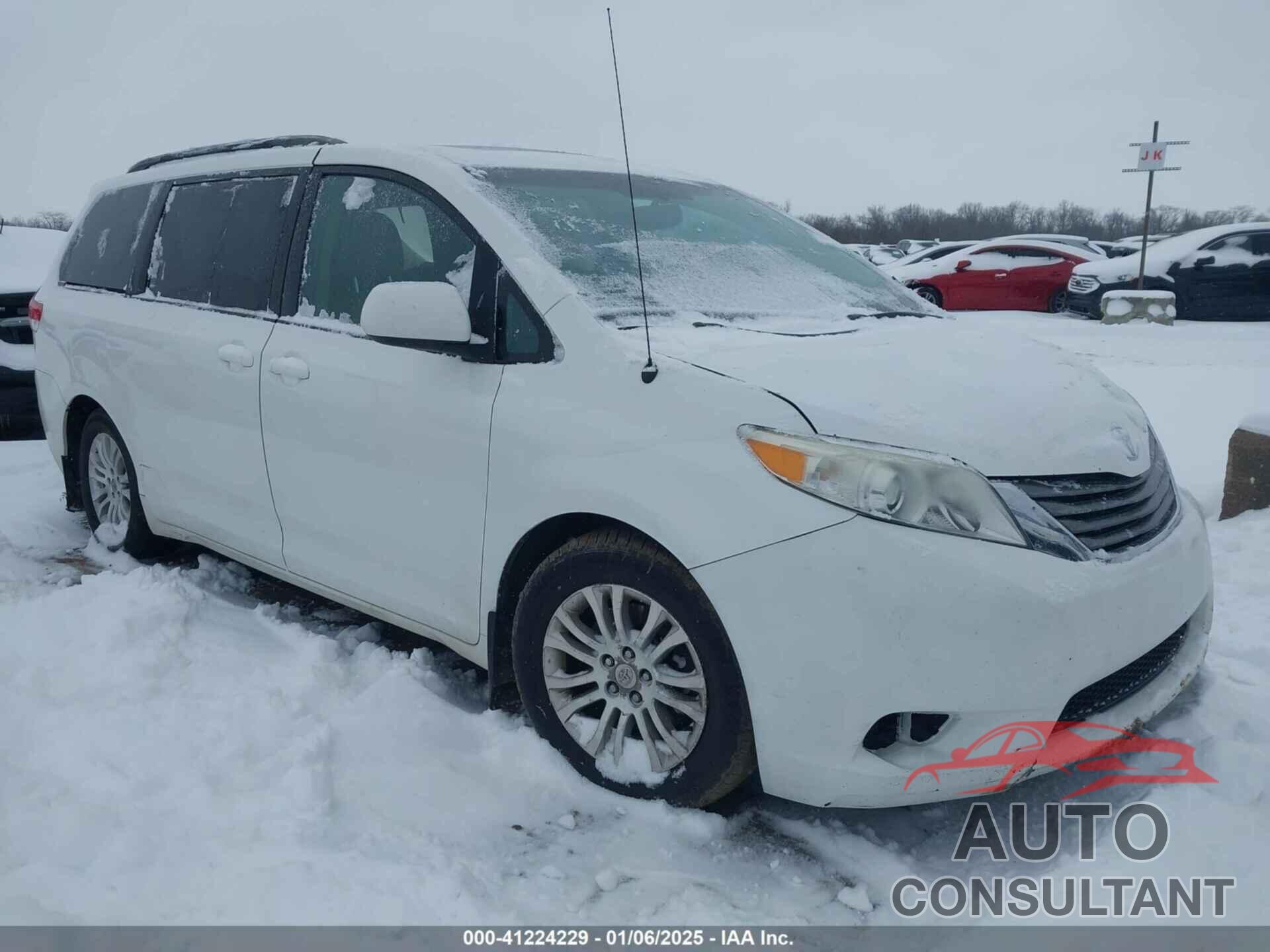 TOYOTA SIENNA 2012 - 5TDYK3DC5CS267459