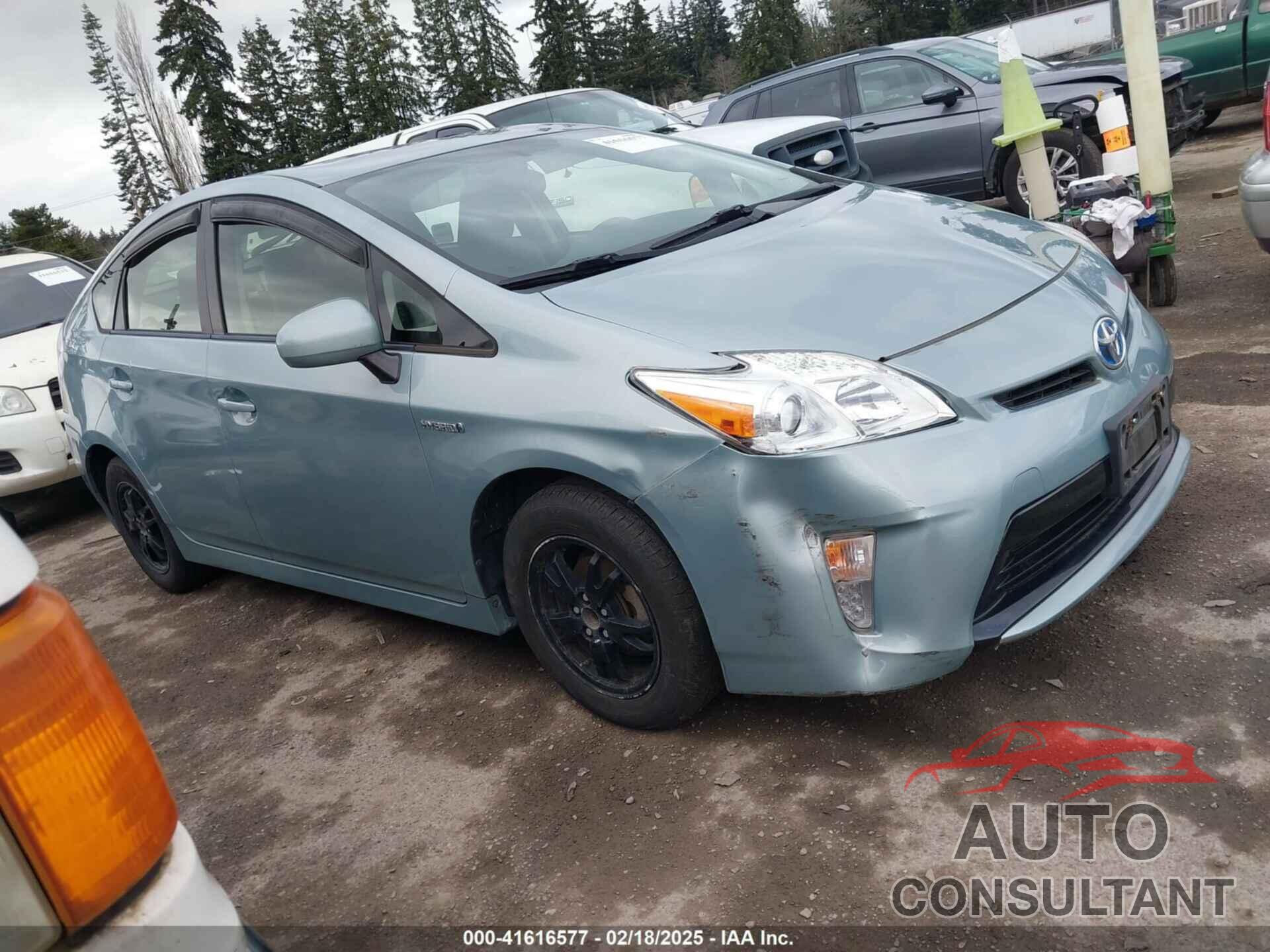 TOYOTA PRIUS 2012 - JTDKN3DU8C1561456