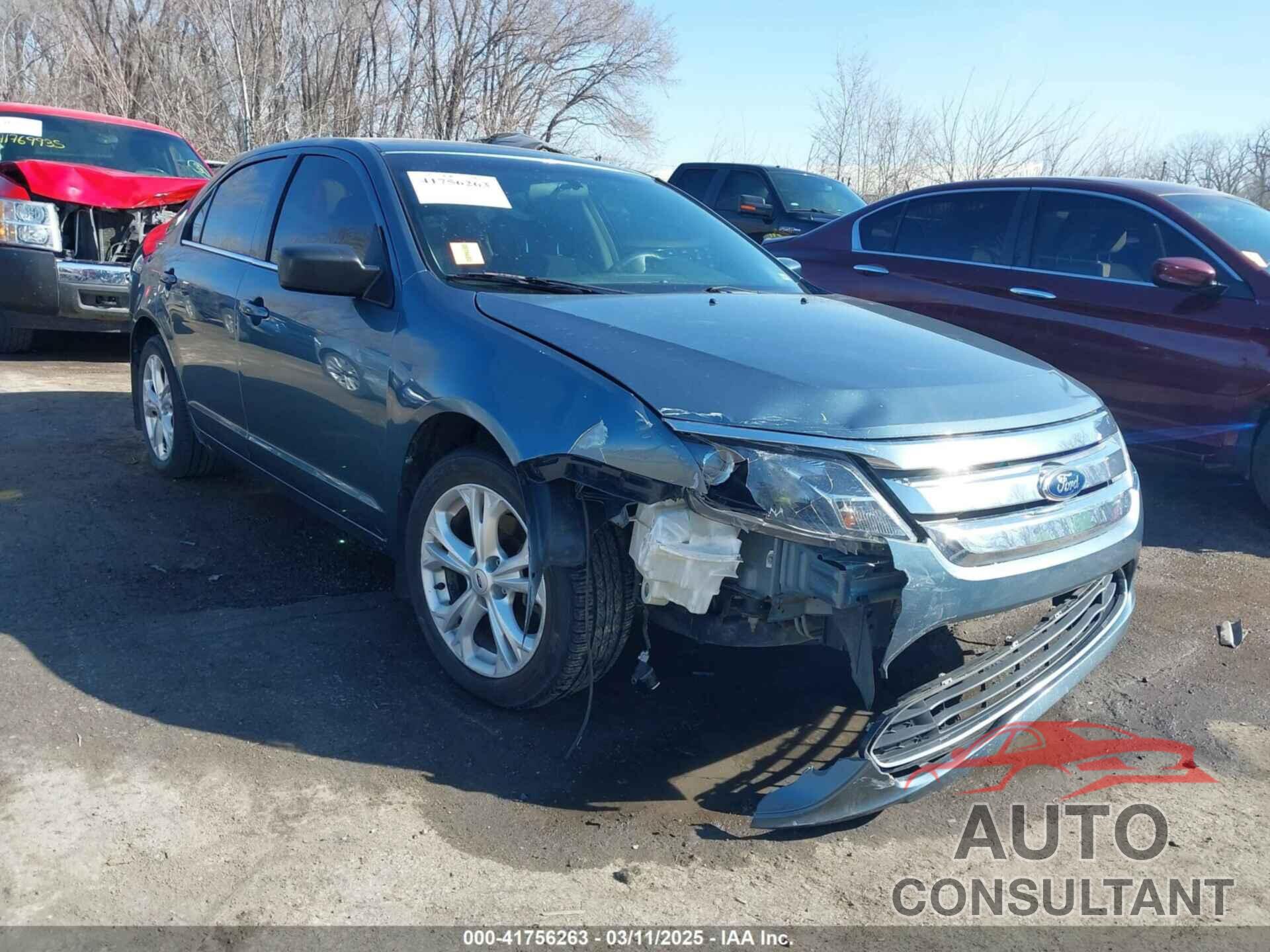 FORD FUSION 2012 - 3FAHP0HA3CR122986