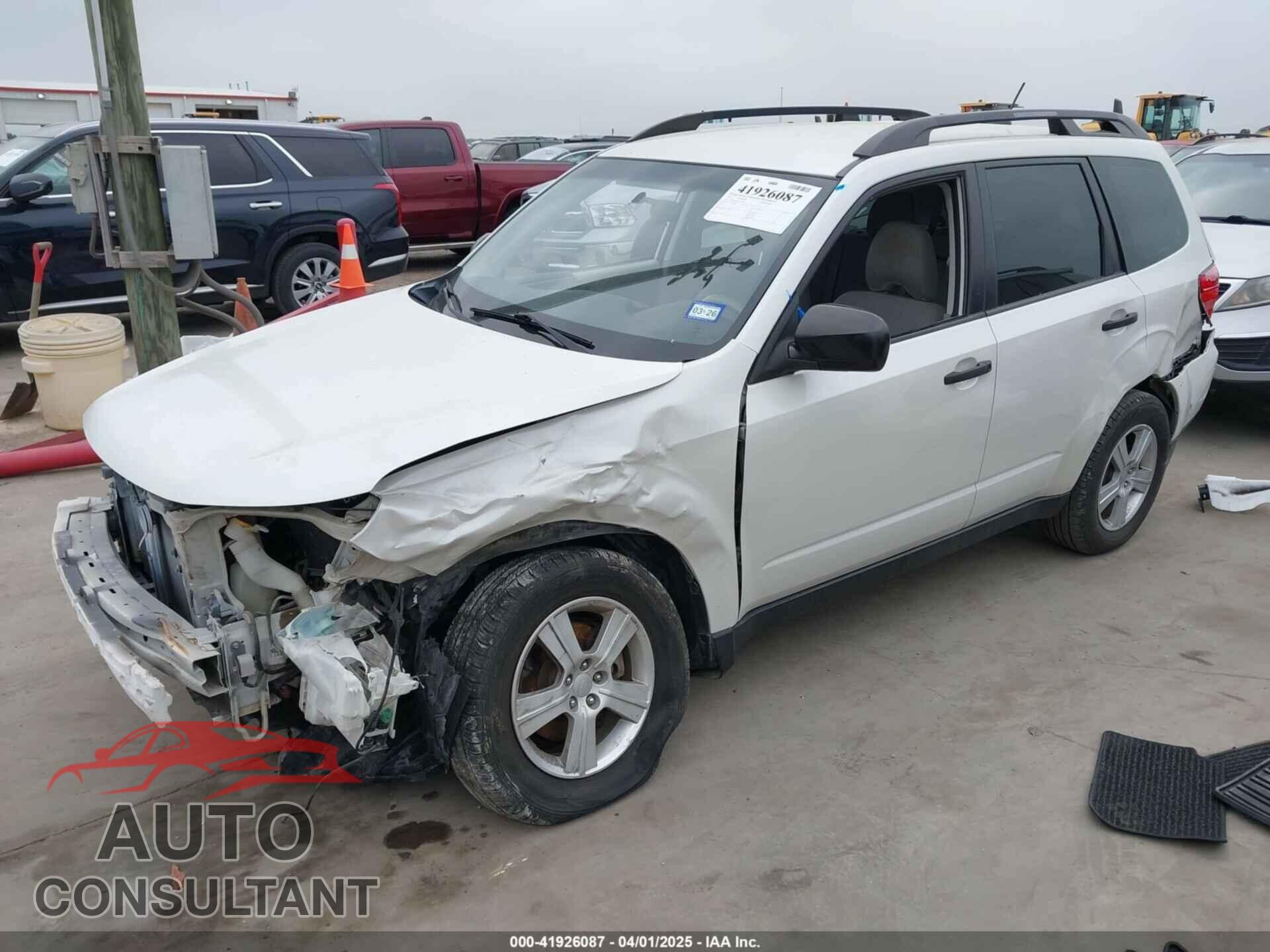 SUBARU FORESTER 2013 - JF2SHABC5DH426225