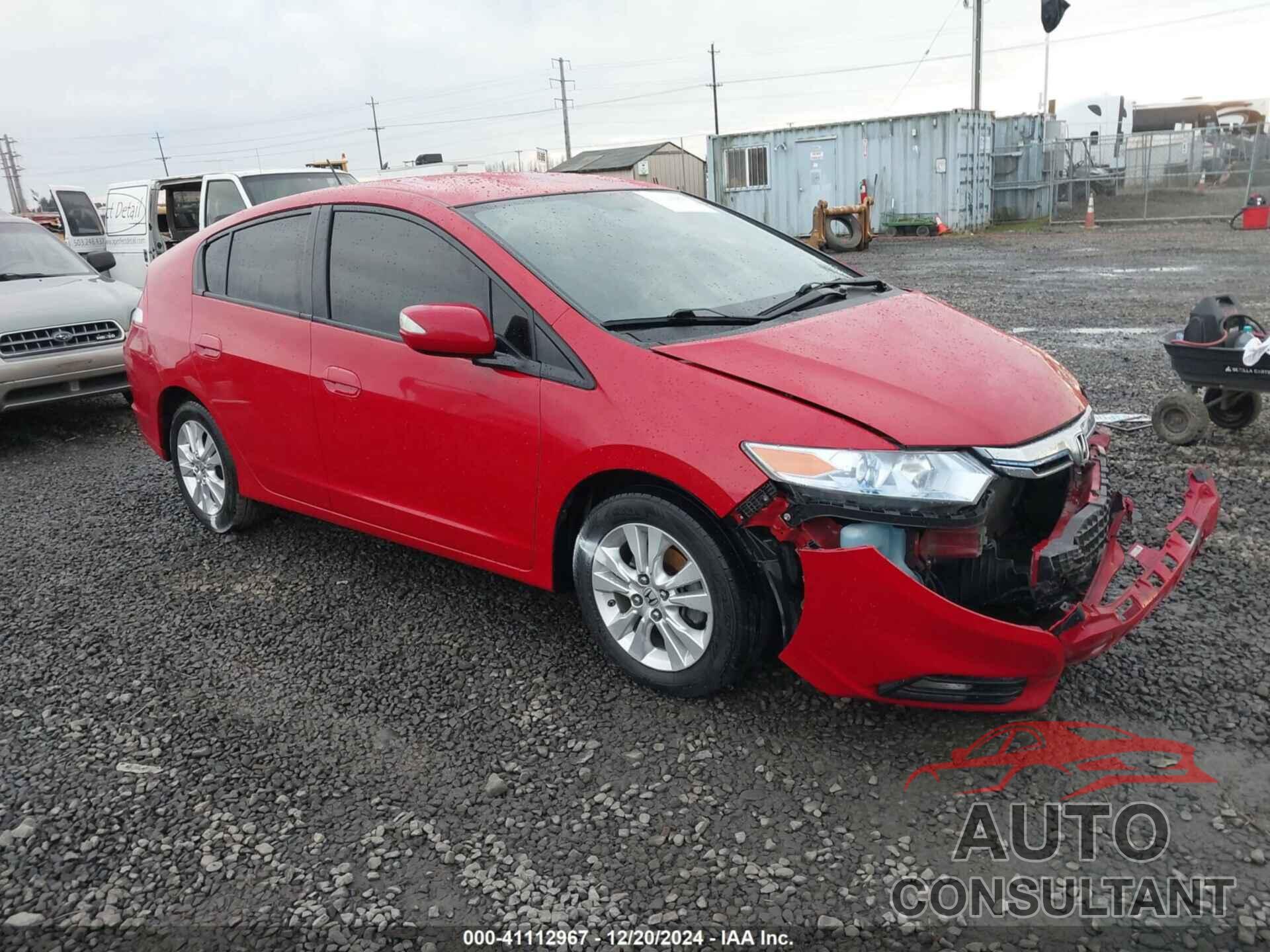 HONDA INSIGHT 2013 - JHMZE2H76DS003130
