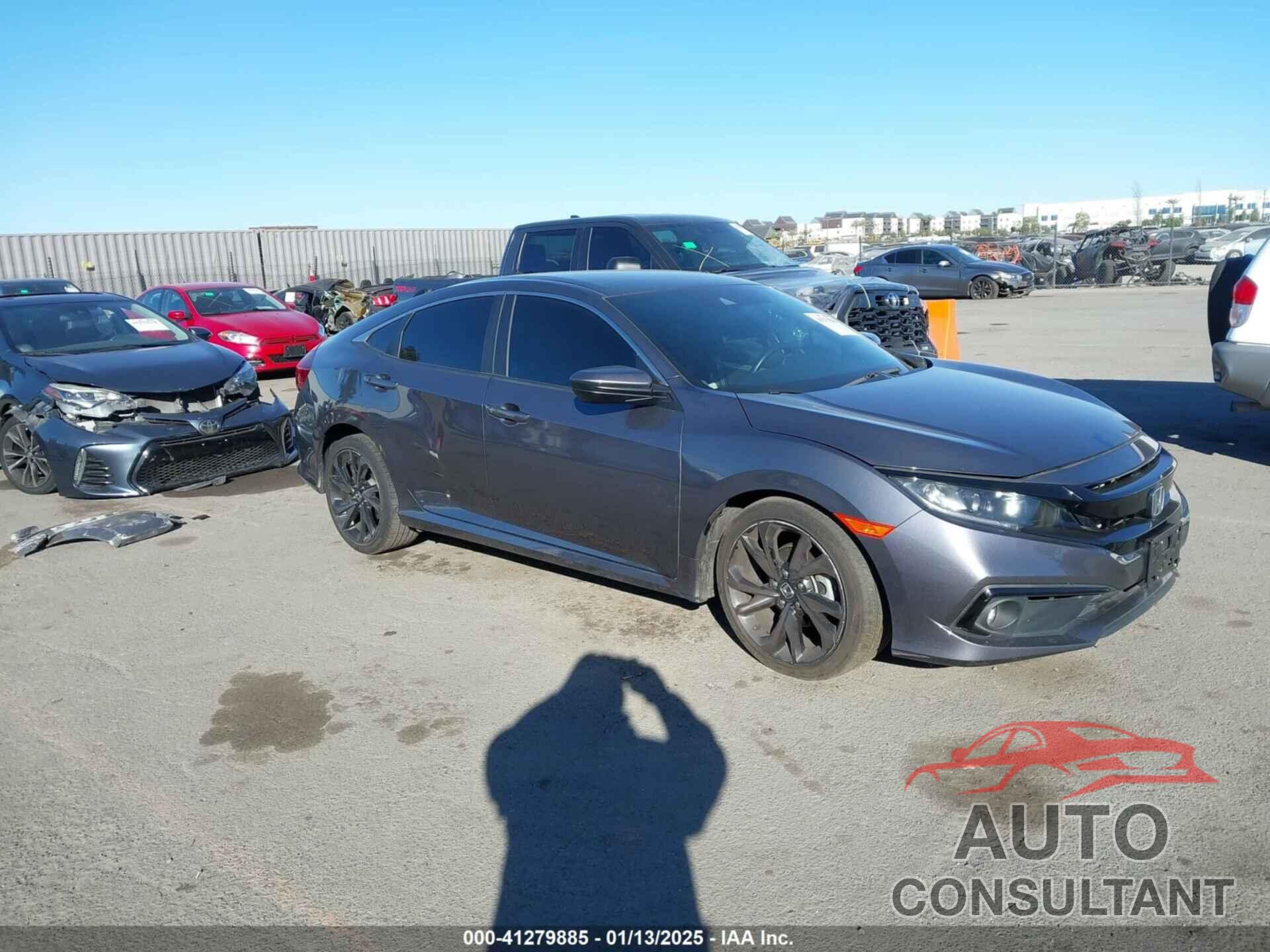 HONDA CIVIC 2021 - 2HGFC2F89MH550570