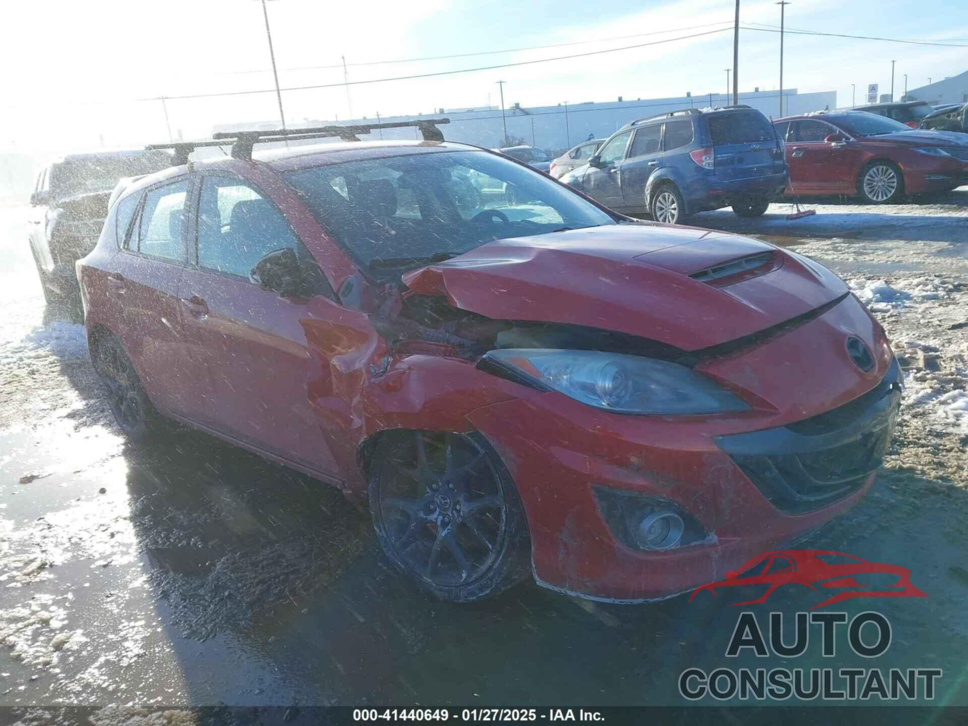 MAZDA MAZDASPEED3 2013 - JM1BL1L44D1732944