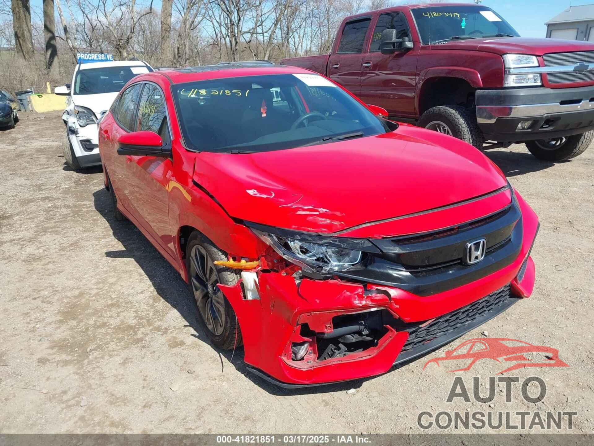HONDA CIVIC 2019 - SHHFK7H62KU214898