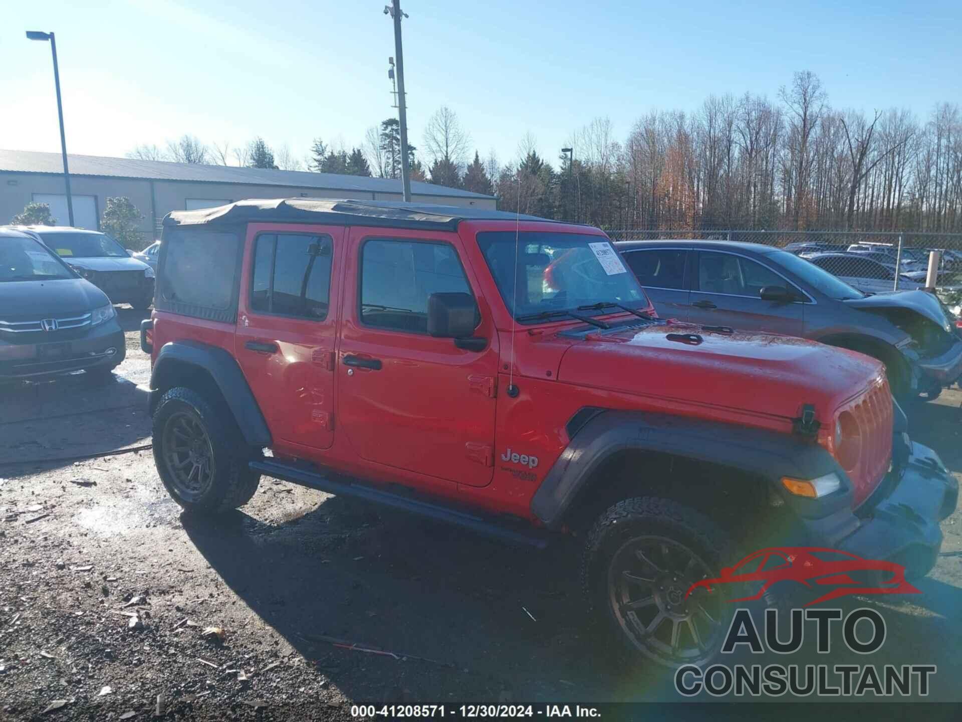 JEEP WRANGLER UNLIMITED 2020 - 1C4HJXDG2LW341045