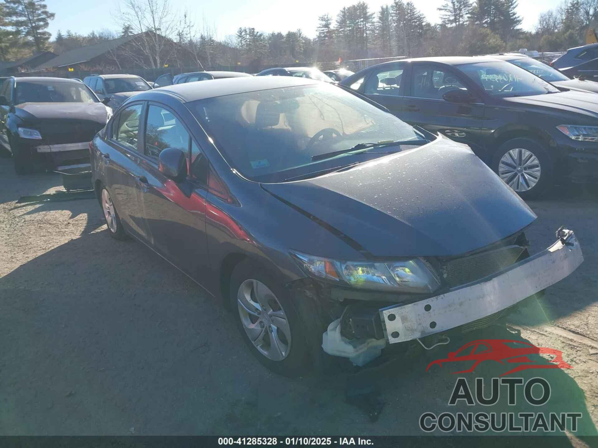 HONDA CIVIC 2013 - 2HGFB2F5XDH524455