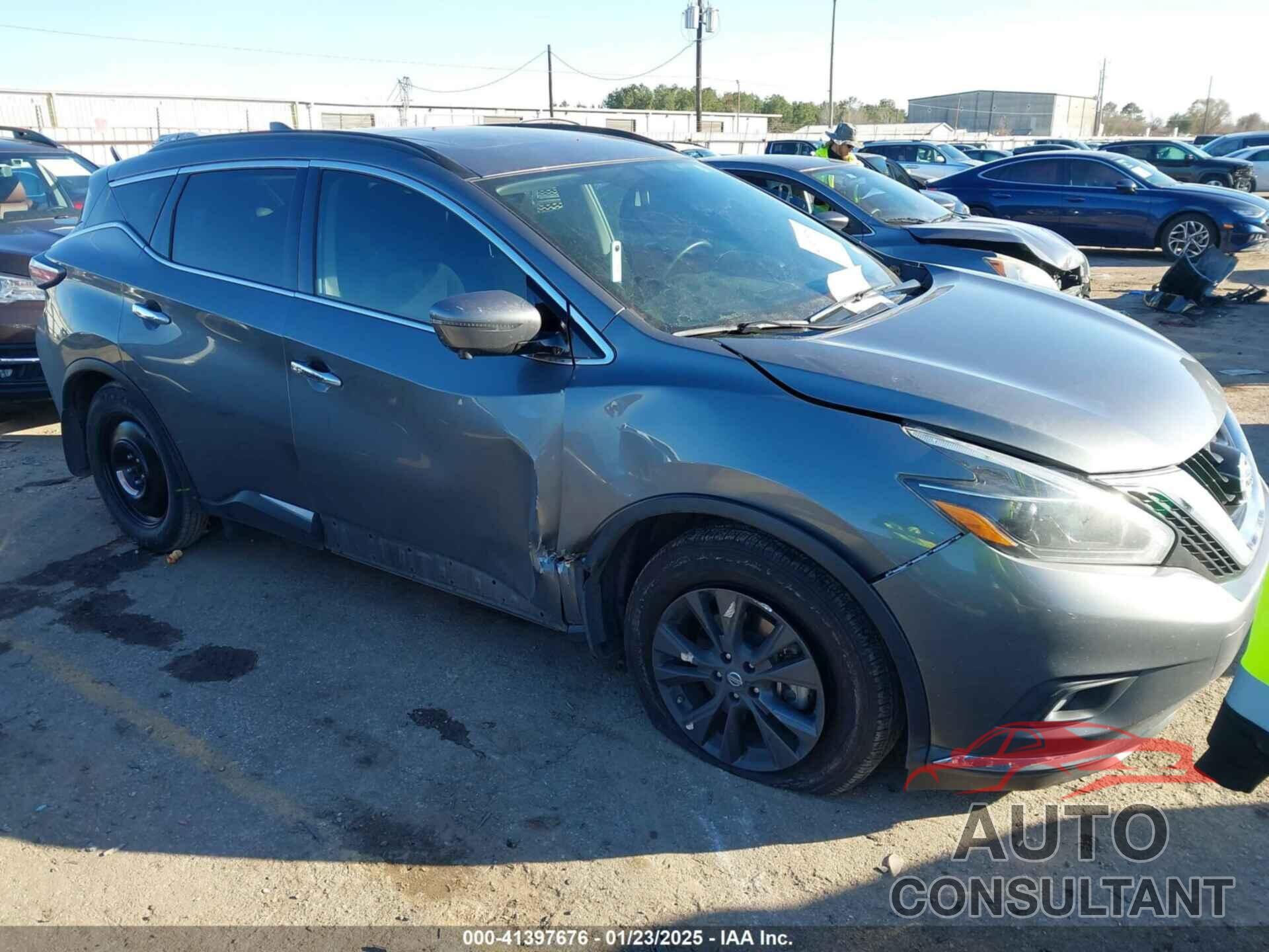 NISSAN MURANO 2018 - 5N1AZ2MHXJN144502
