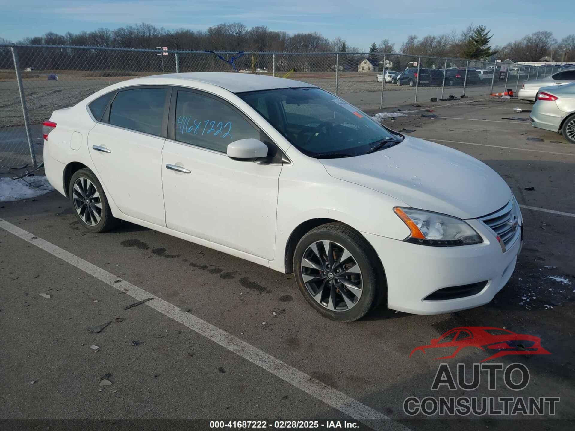 NISSAN SENTRA 2015 - 3N1AB7APXFY333777