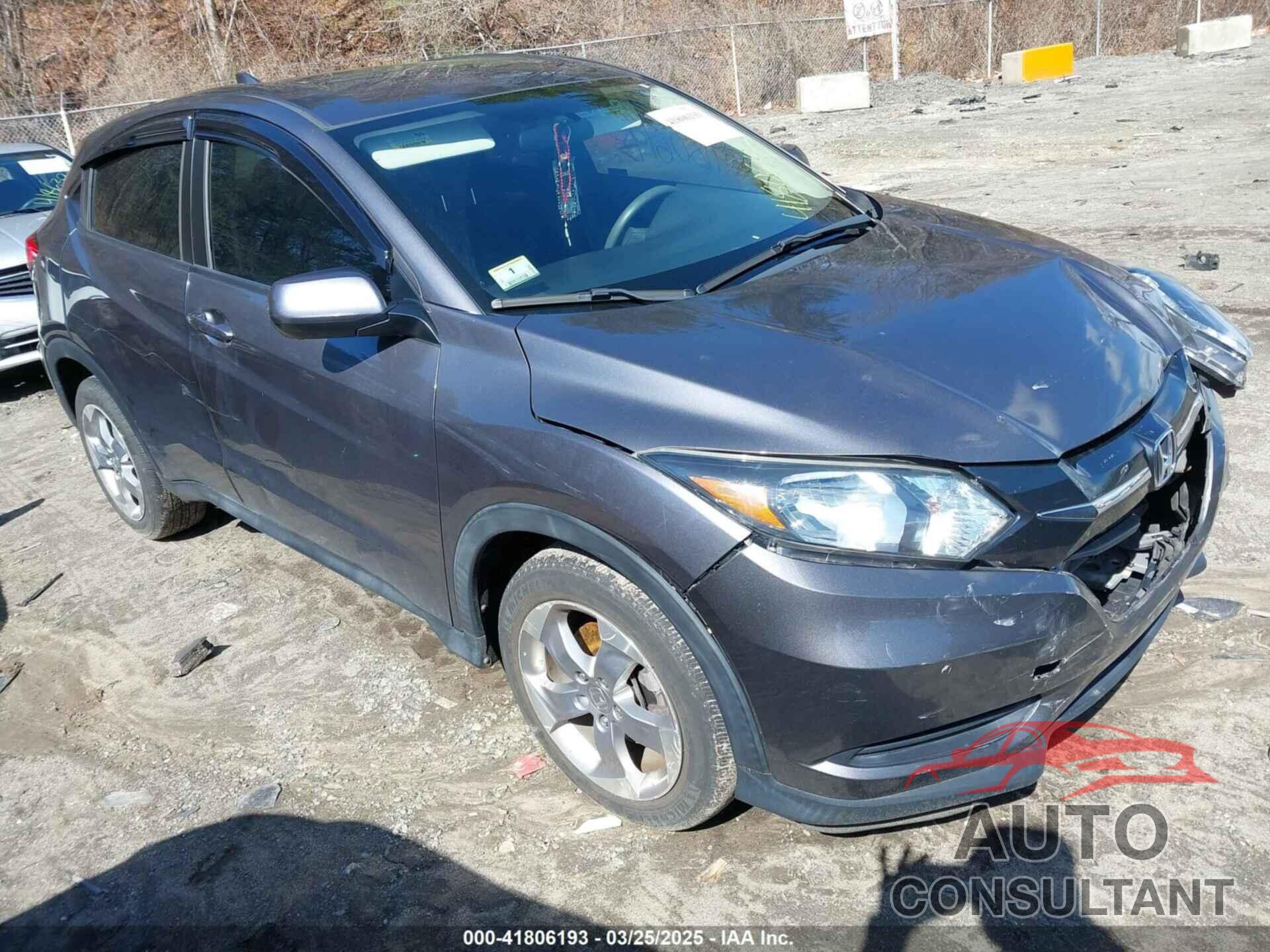 HONDA HR-V 2018 - 3CZRU6H35JM729178