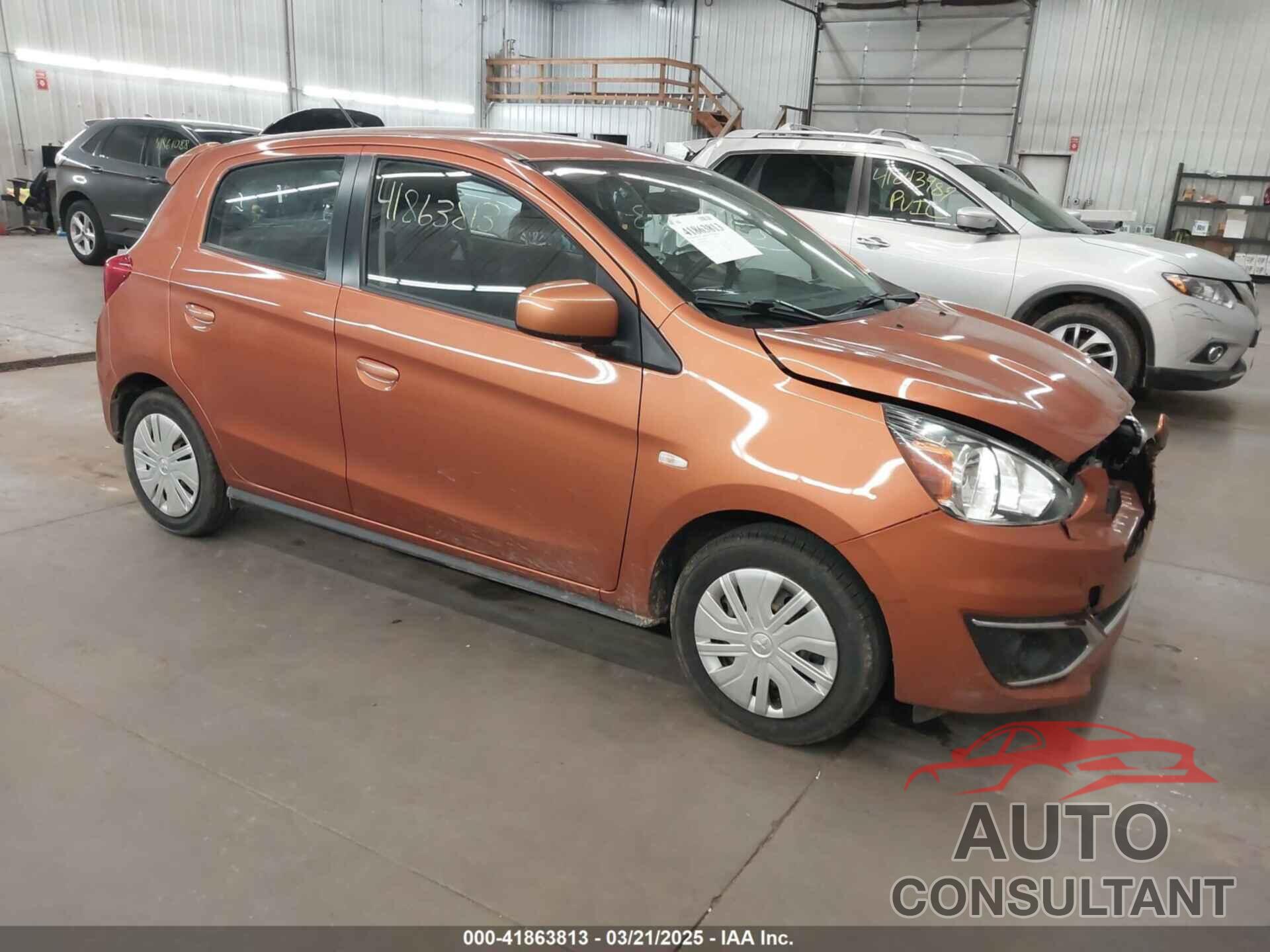 MITSUBISHI MIRAGE 2018 - ML32A3HJ0JH014488