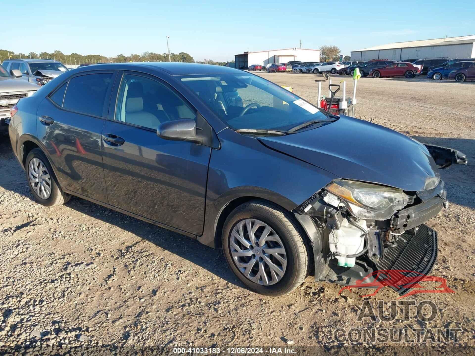 TOYOTA COROLLA 2018 - 2T1BURHE9JC965576