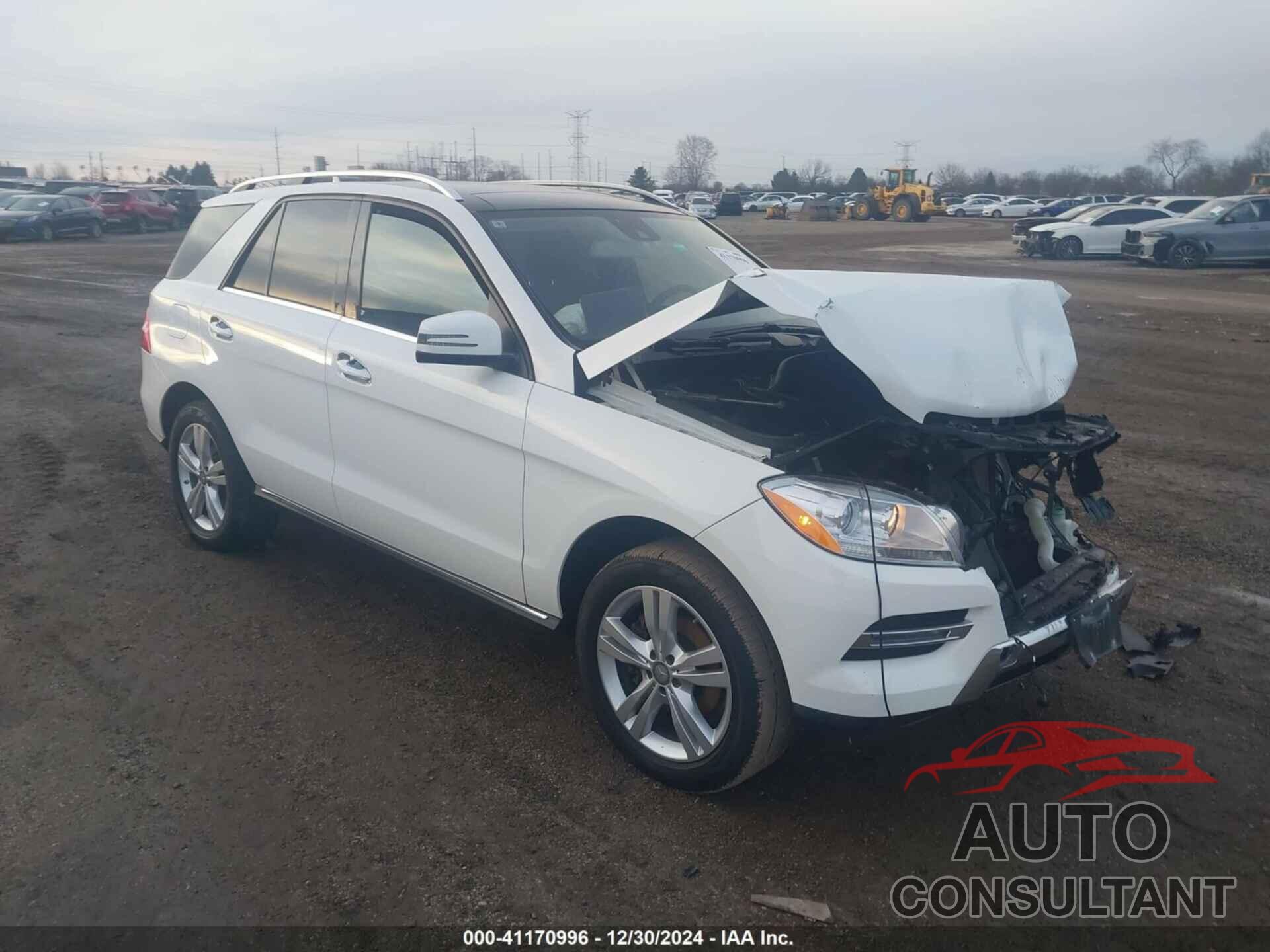MERCEDES-BENZ ML 350 2015 - 4JGDA5HB6FA582072