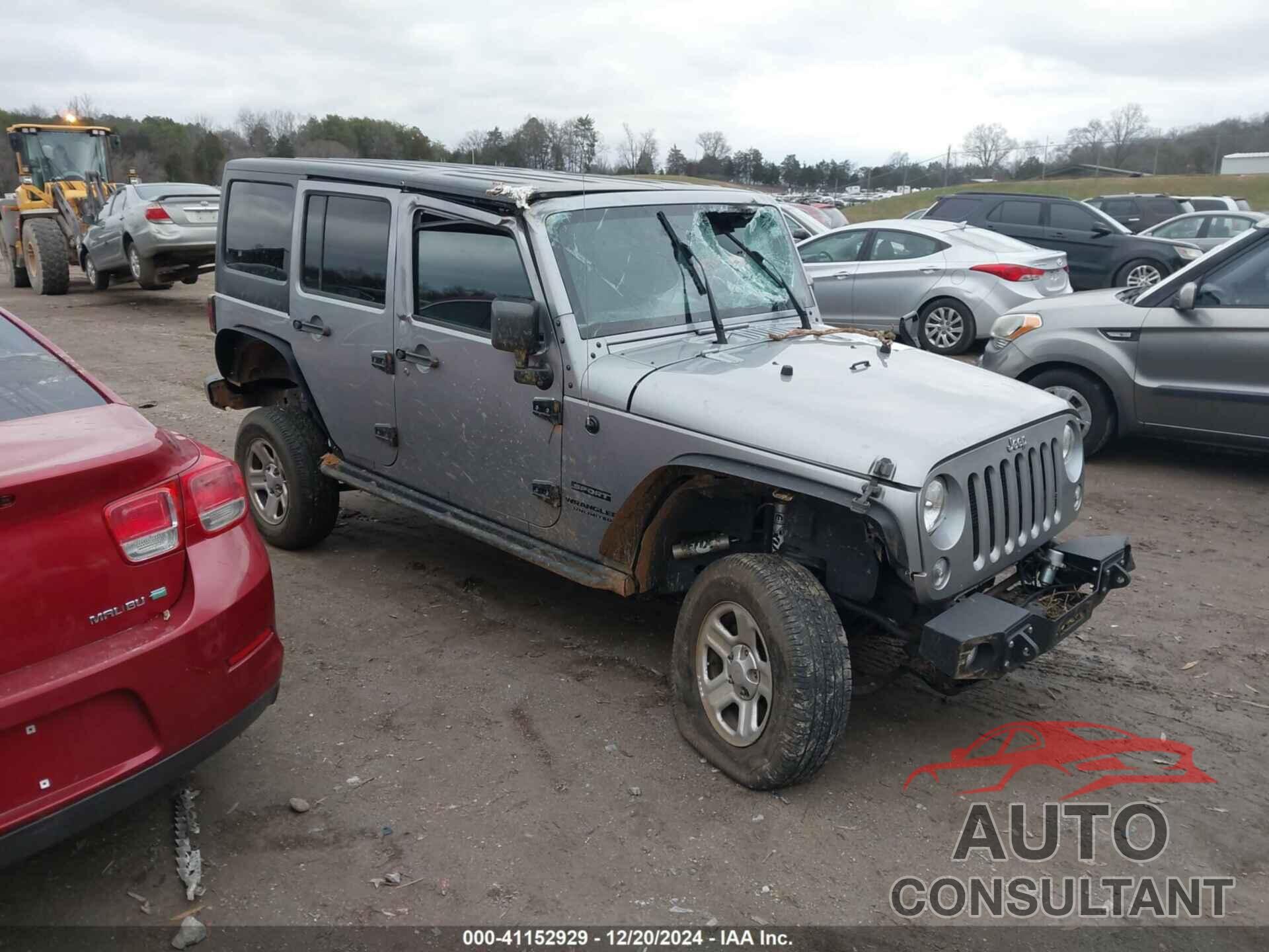 JEEP WRANGLER UNLIMITED 2015 - 1C4HJWDG0FL577094