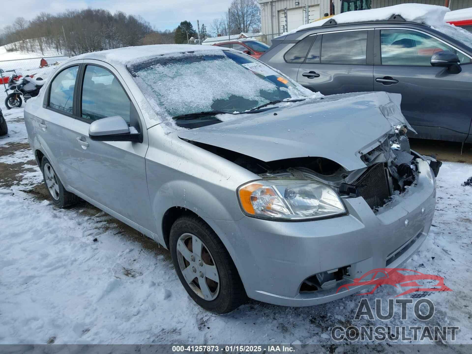 CHEVROLET AVEO 2011 - KL1TD5DE2BB183890