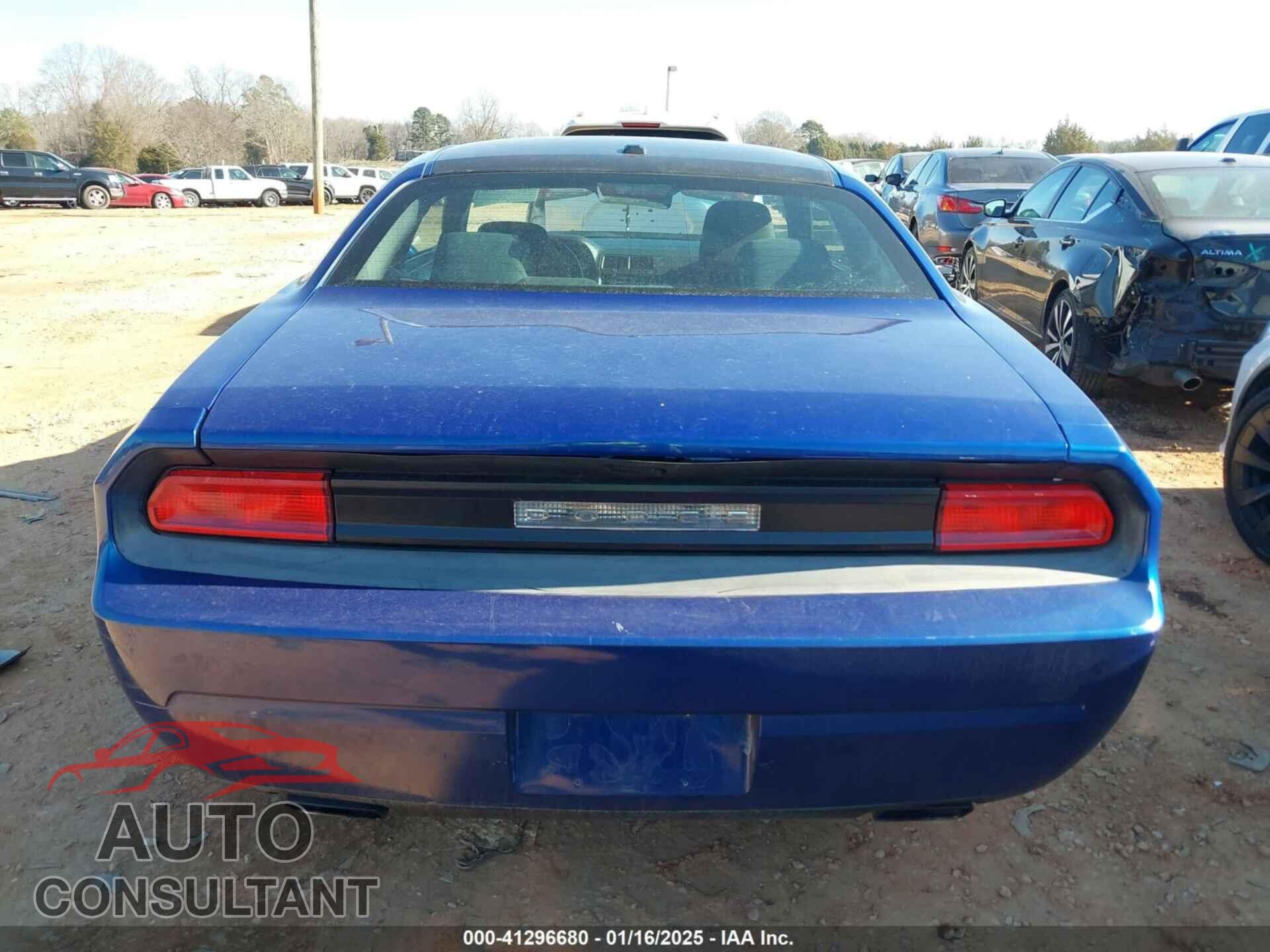 DODGE CHALLENGER 2012 - 2C3CDYAG6CH294262