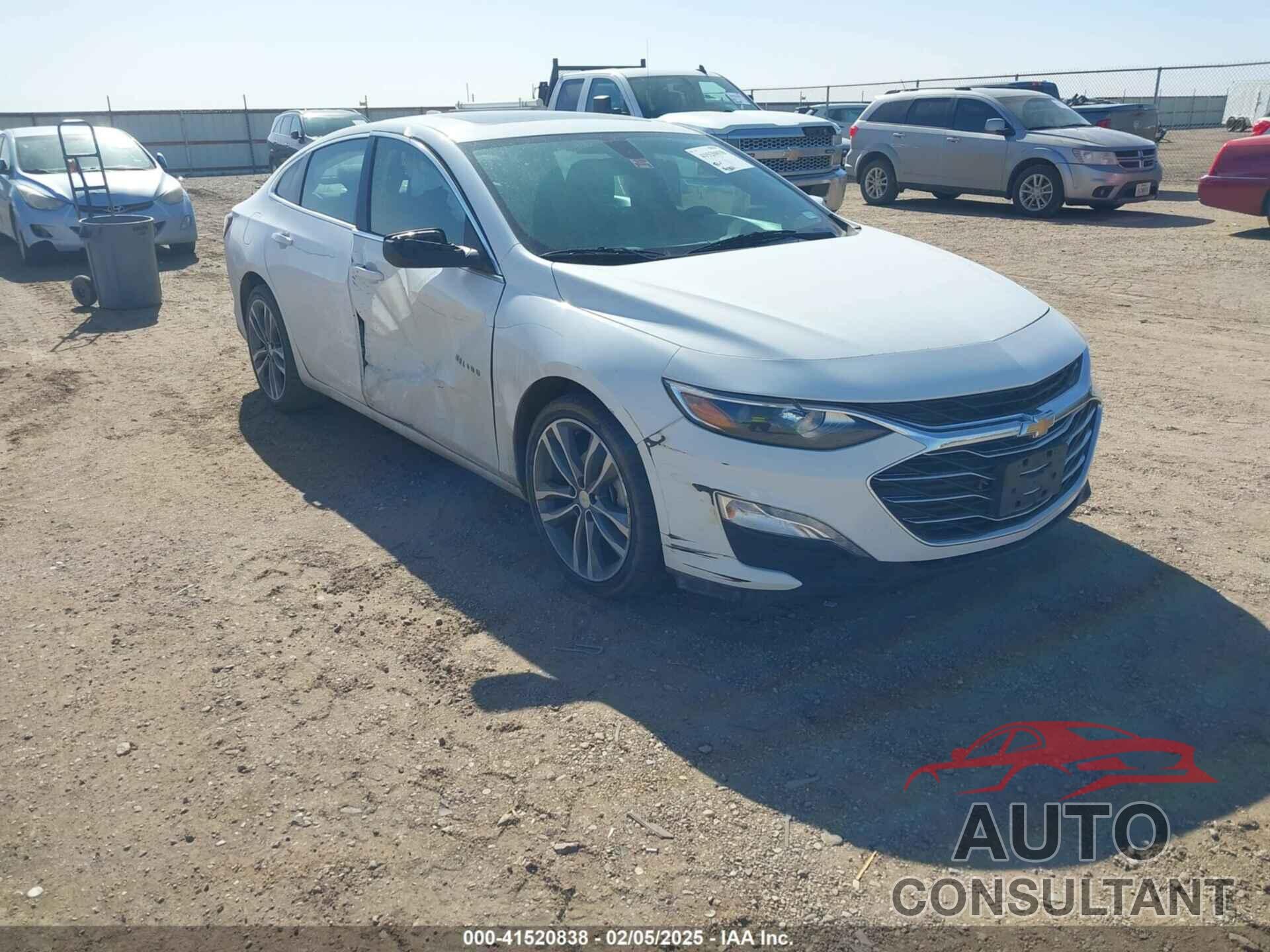 CHEVROLET MALIBU 2021 - 1G1ZD5ST7MF029491