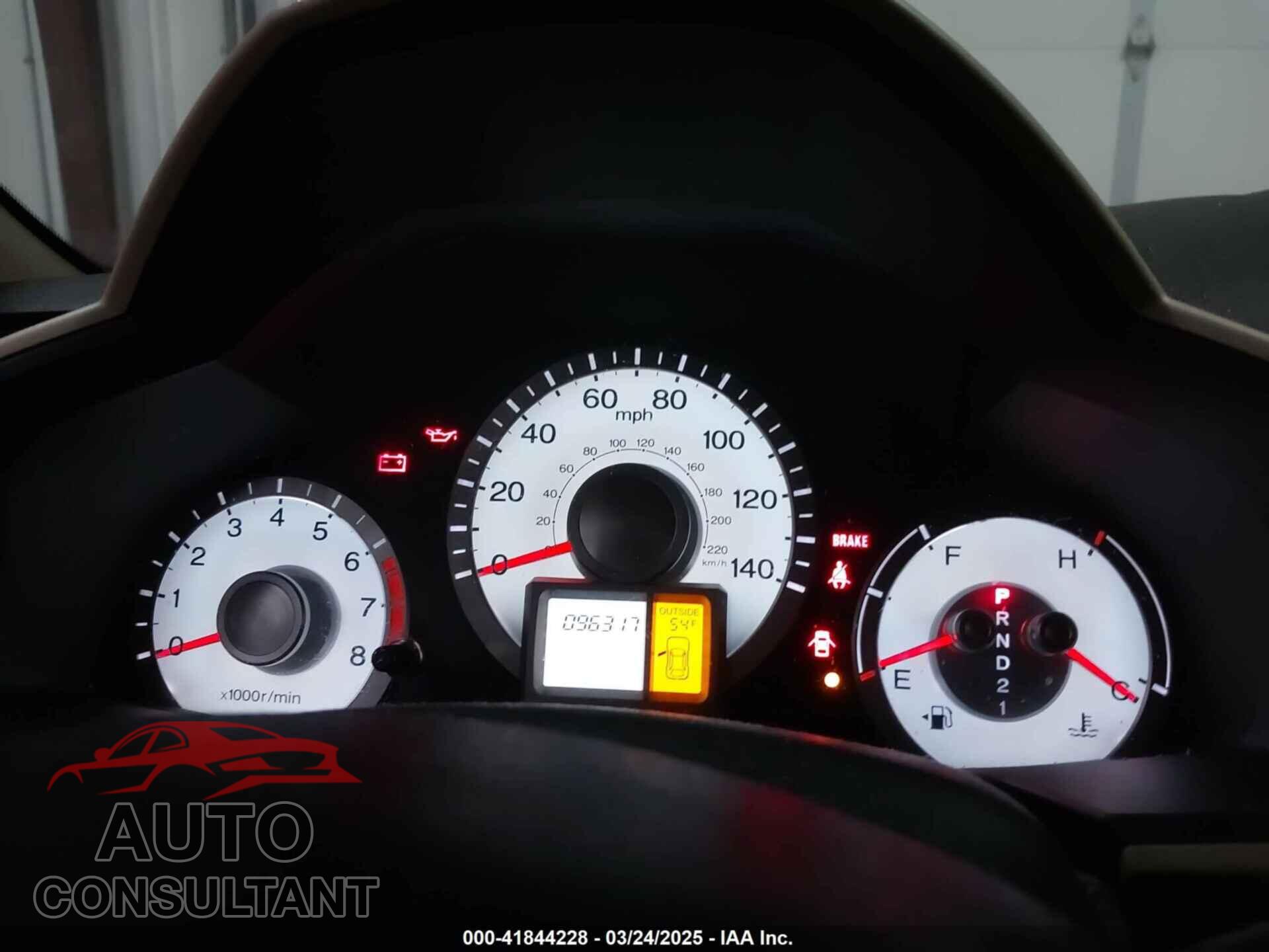 HONDA PILOT 2011 - 5FNYF4H46BB090288