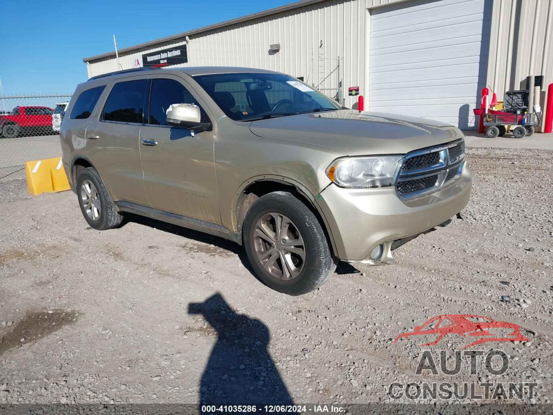 DODGE DURANGO 2012 - 1C4RDJDG9CC187945