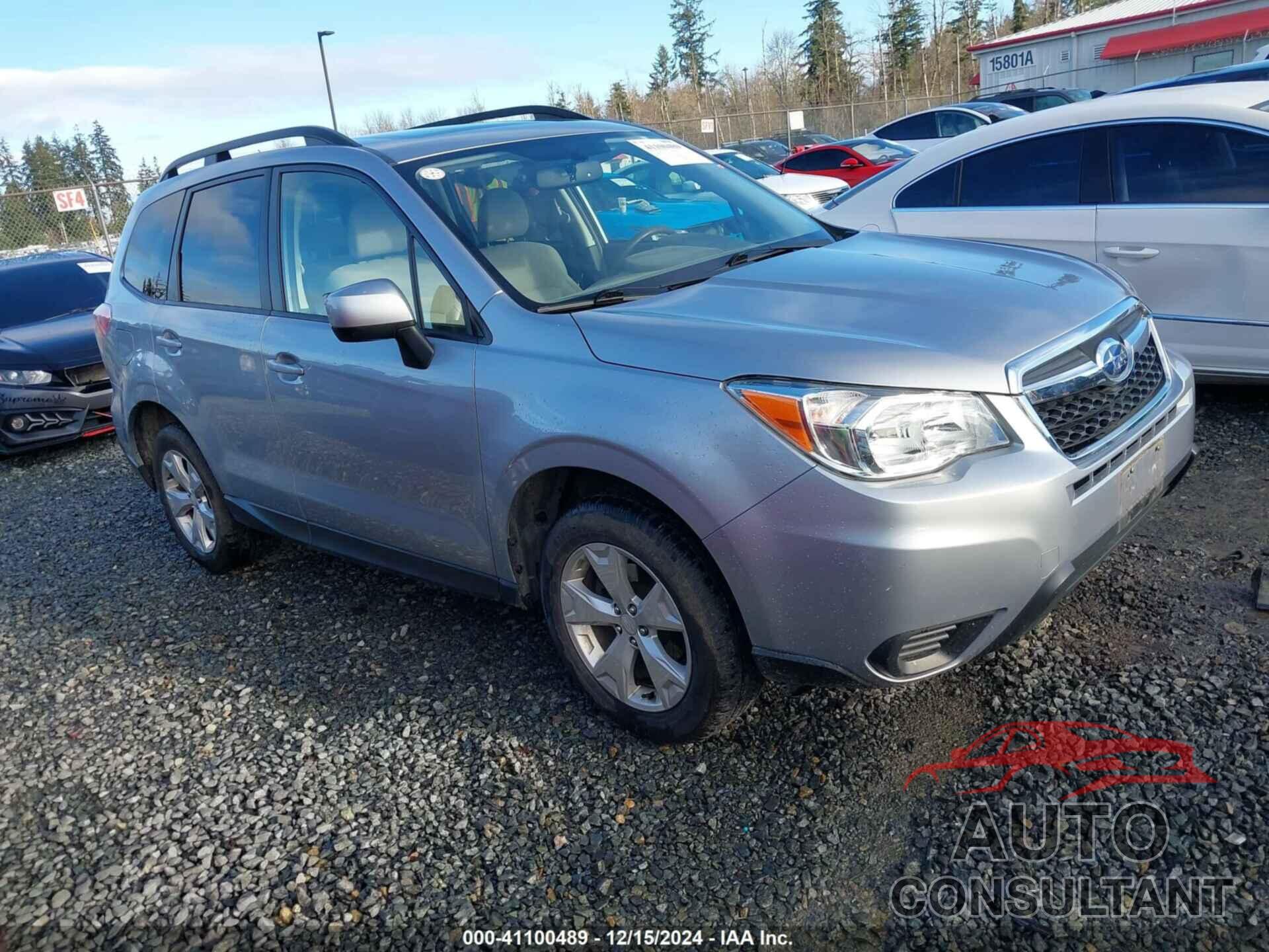 SUBARU FORESTER 2016 - JF2SJADC4GH424553