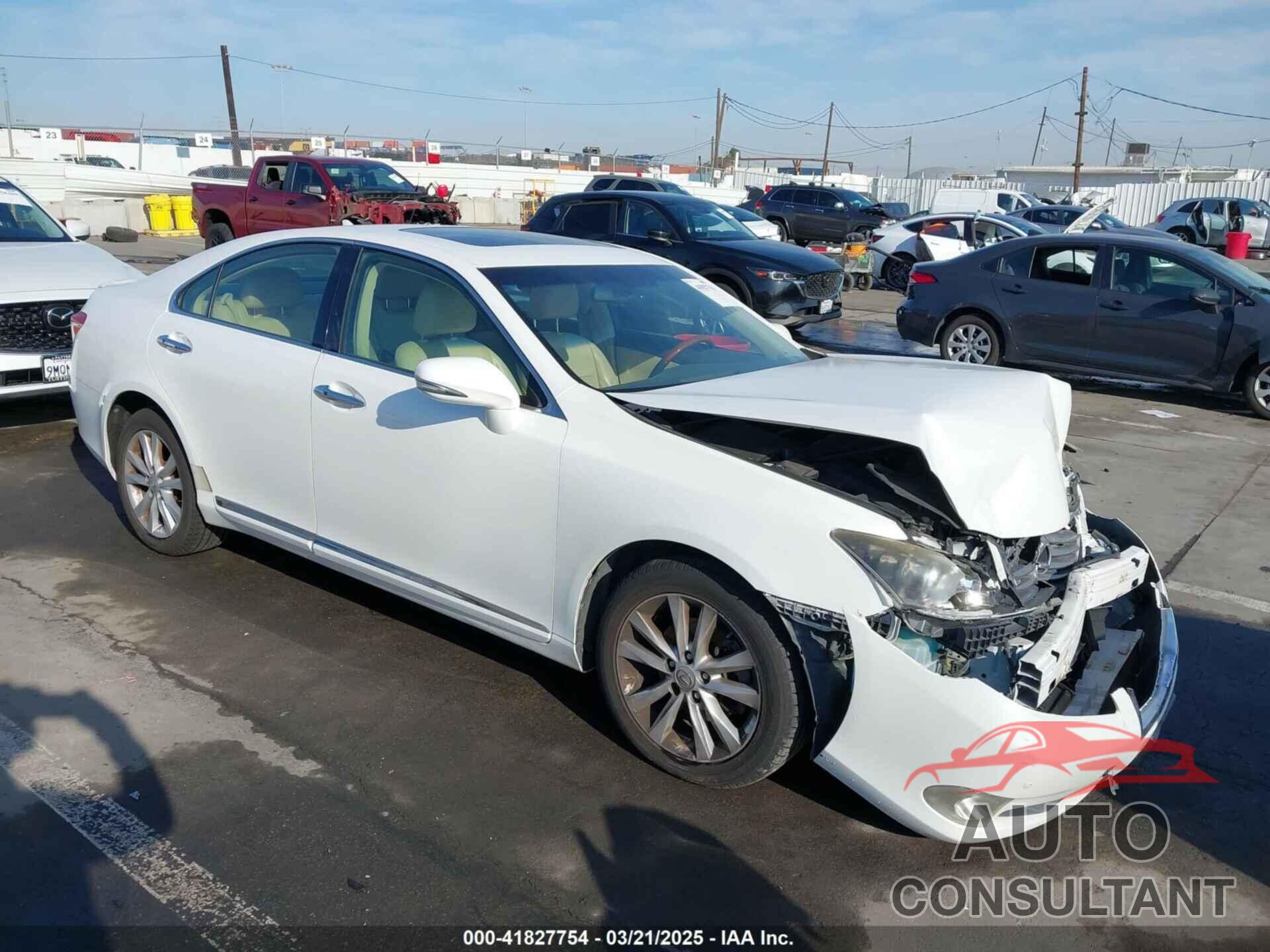 LEXUS ES 350 2012 - JTHBK1EG5C2476329